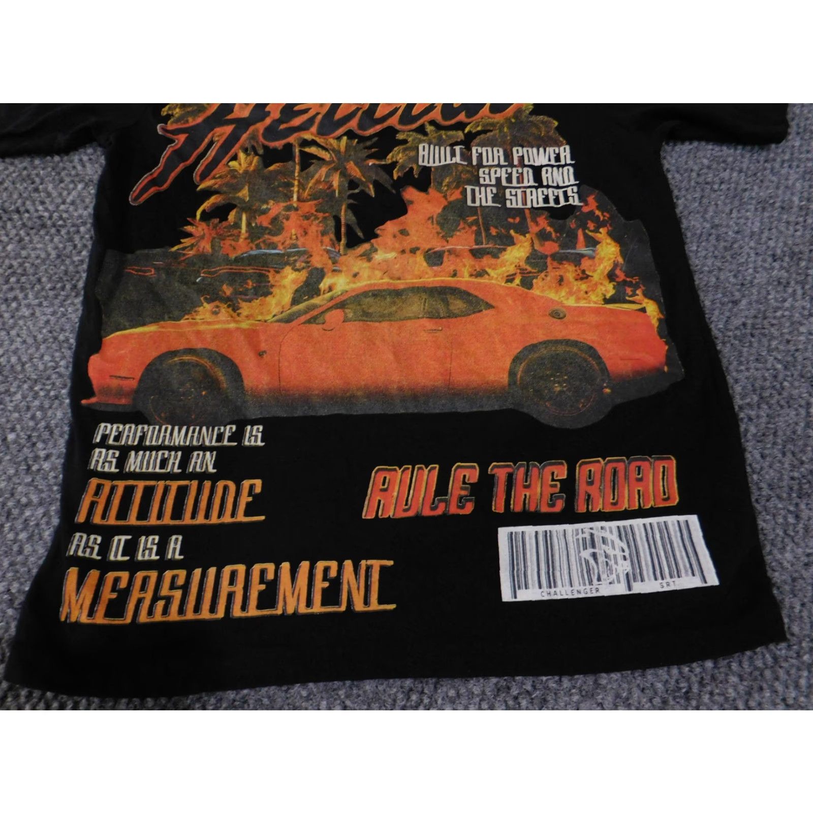 Reason Dodge Hellcat Shirt Mens Small Black Challenger SRT Graphic Tee Car Racing Muscle Size US S / EU 44-46 / 1 - 4 Thumbnail