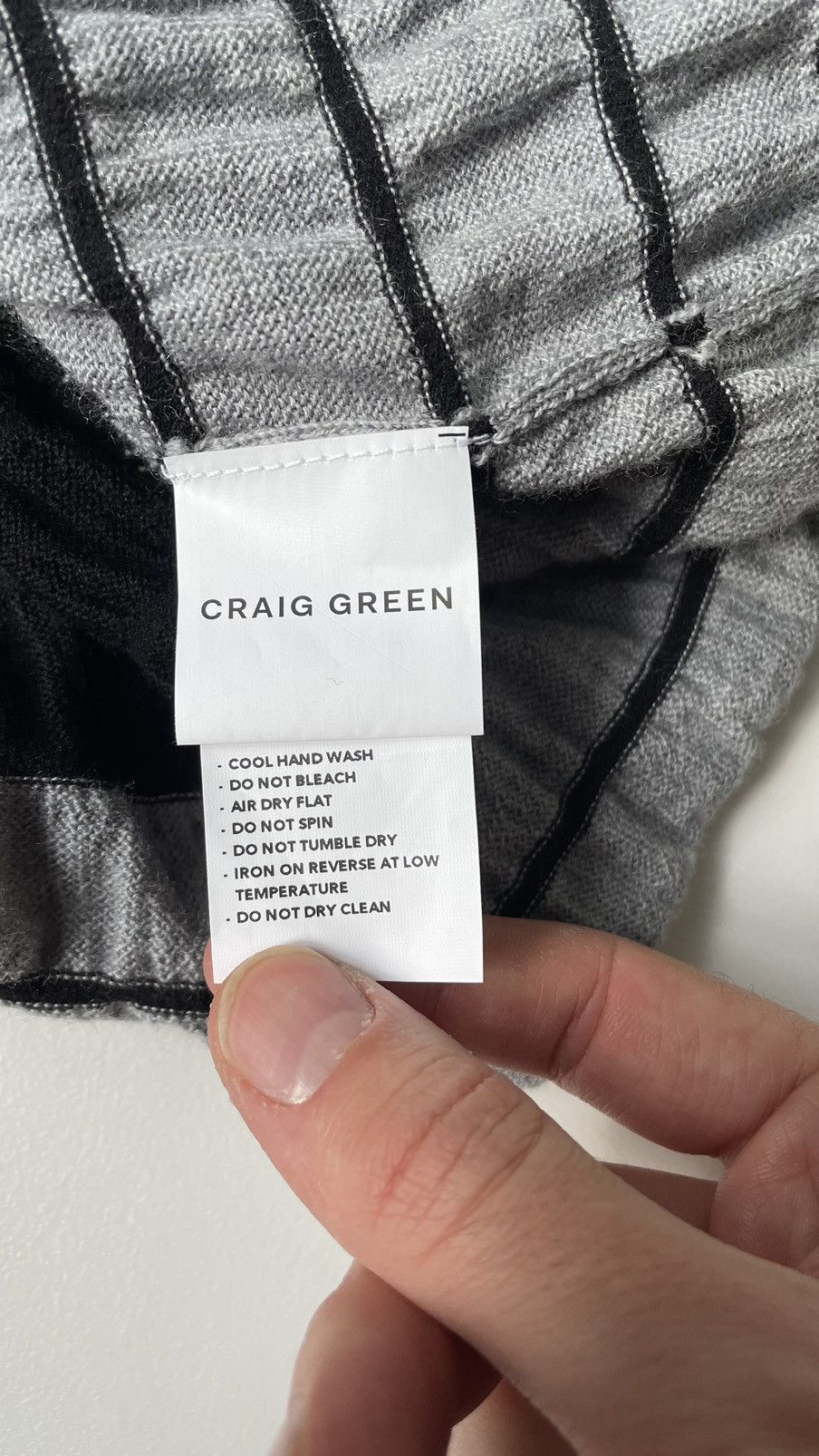 Craig Green Crinkle Wool Body Armour Panelled Sweater Size US S / EU 44-46 / 1 - 9 Thumbnail