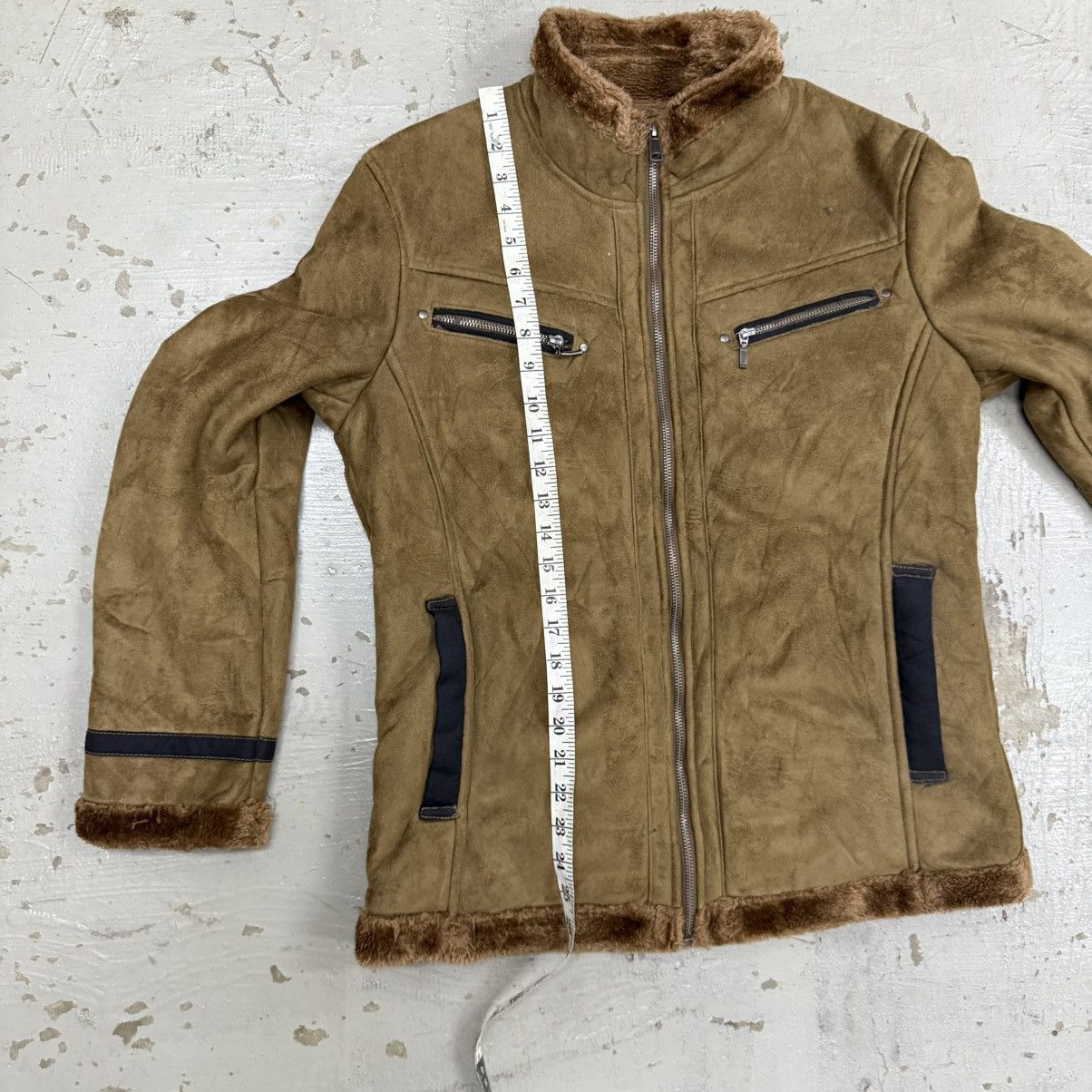 Japanese Brand 🔥Vintage Louis Chavlon Sherpa Sherling Jacket Size US M / EU 48-50 / 2 - 6 Thumbnail