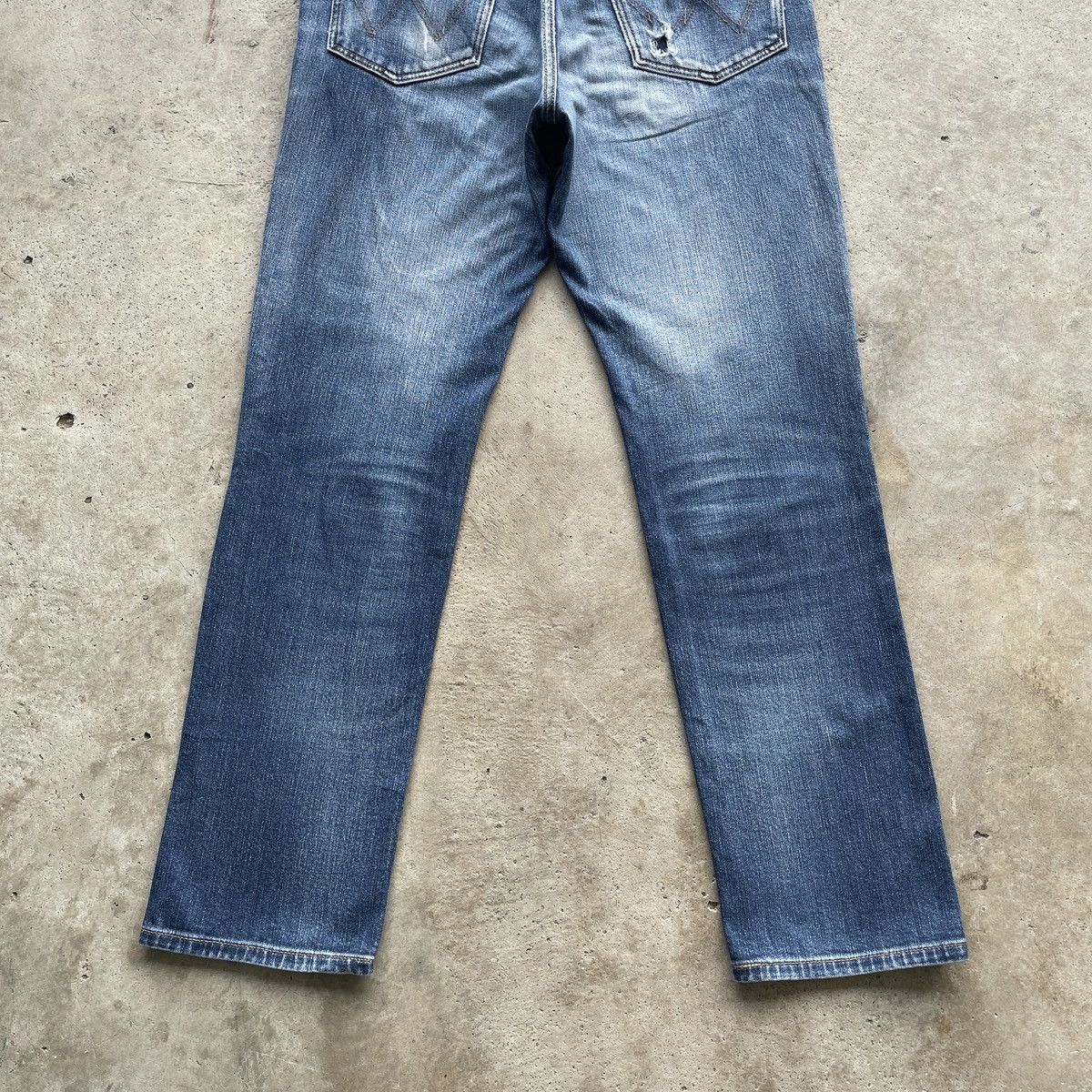 Wrangler W31x29.5 Vintage Wrangler Faded Jeans Denim Pants Size US 31 - 10 Thumbnail