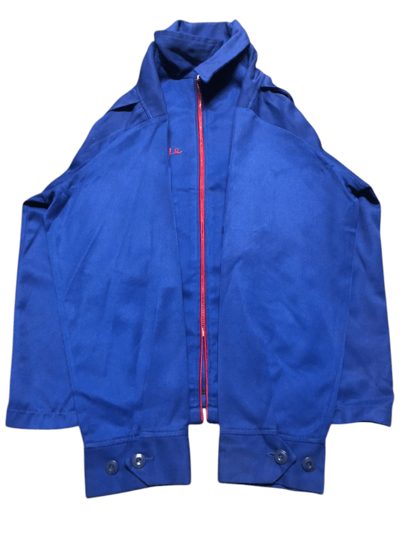 1620 Workwear Vintage 80s Workers Jacket Zipper Talon Missing Lining Size US L / EU 52-54 / 3 - 5 Thumbnail