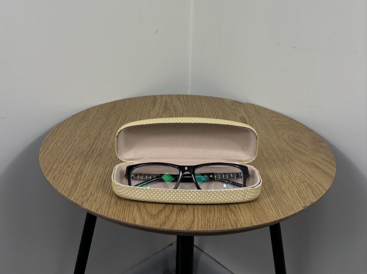 Bvlgari Bvlgari Very Rare Women’s Black/Gold Eyeglasses Frames Size ONE SIZE - 2 Thumbnail