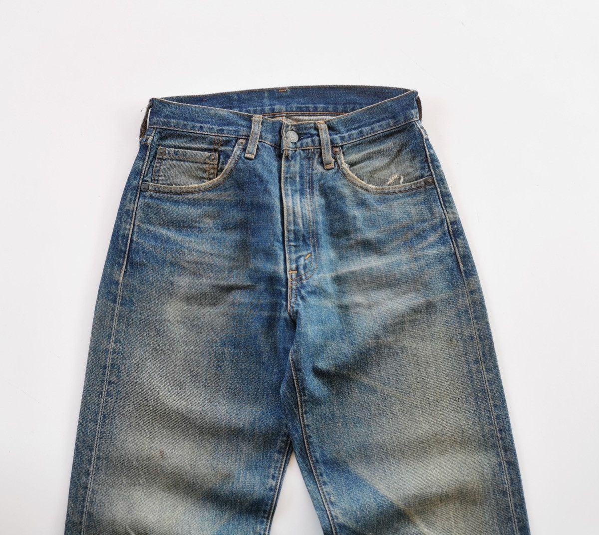 Levi's × Levi's Vintage Clothing × Vintage Levis 502 Big E Selvedge Denim Jeans Size US 27 - 4 Thumbnail