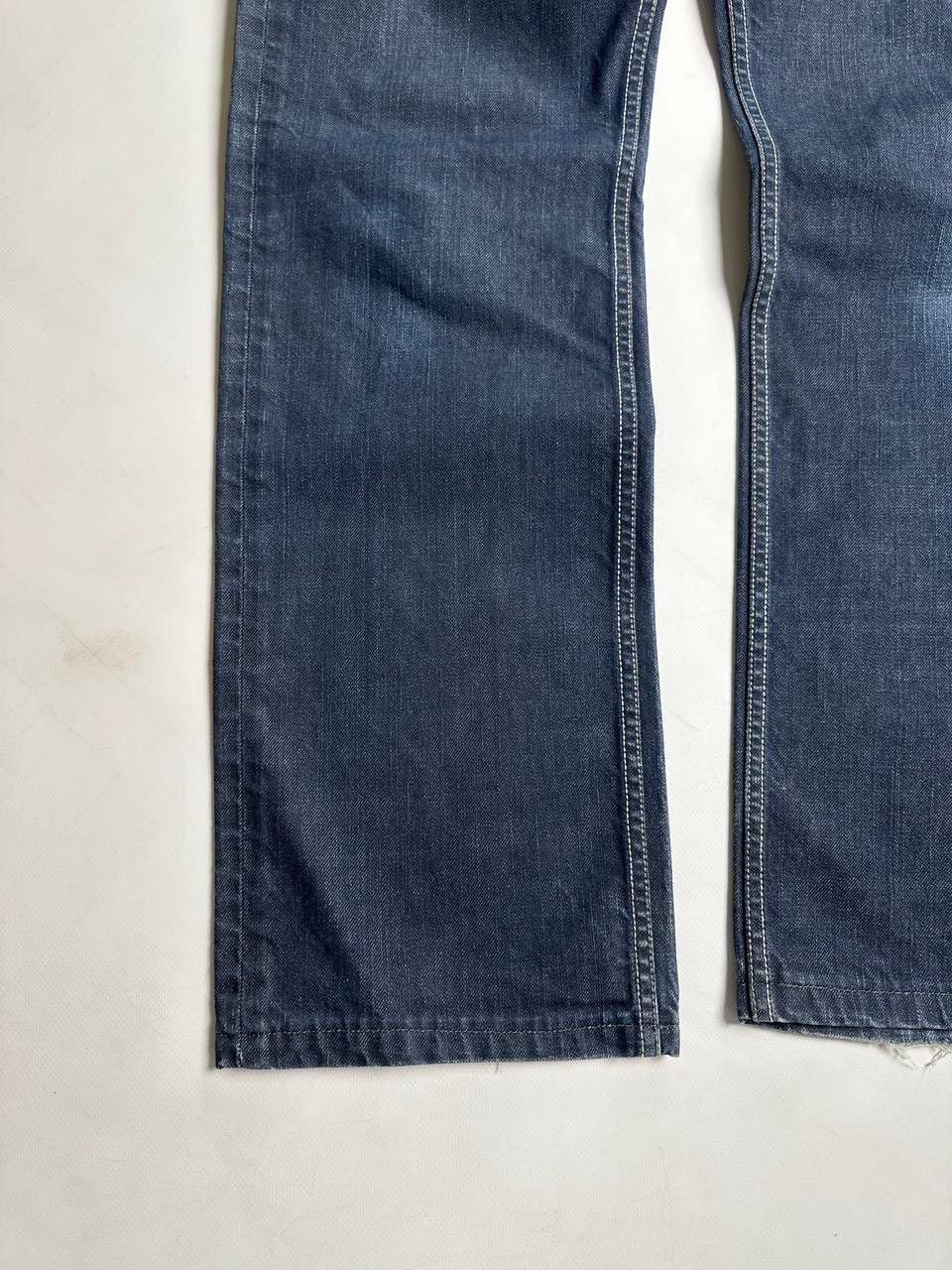 Diesel Vintage 00s Diesel Washed Wide Japan Jeans Streetwear Size US 34 / EU 50 - 2 Thumbnail