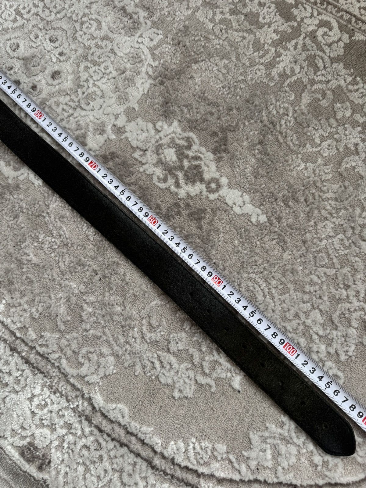 Diesel Vintage Diesel Leather Belt Monogram Big Logo Japanesse Y2K Size ONE SIZE - 6 Thumbnail