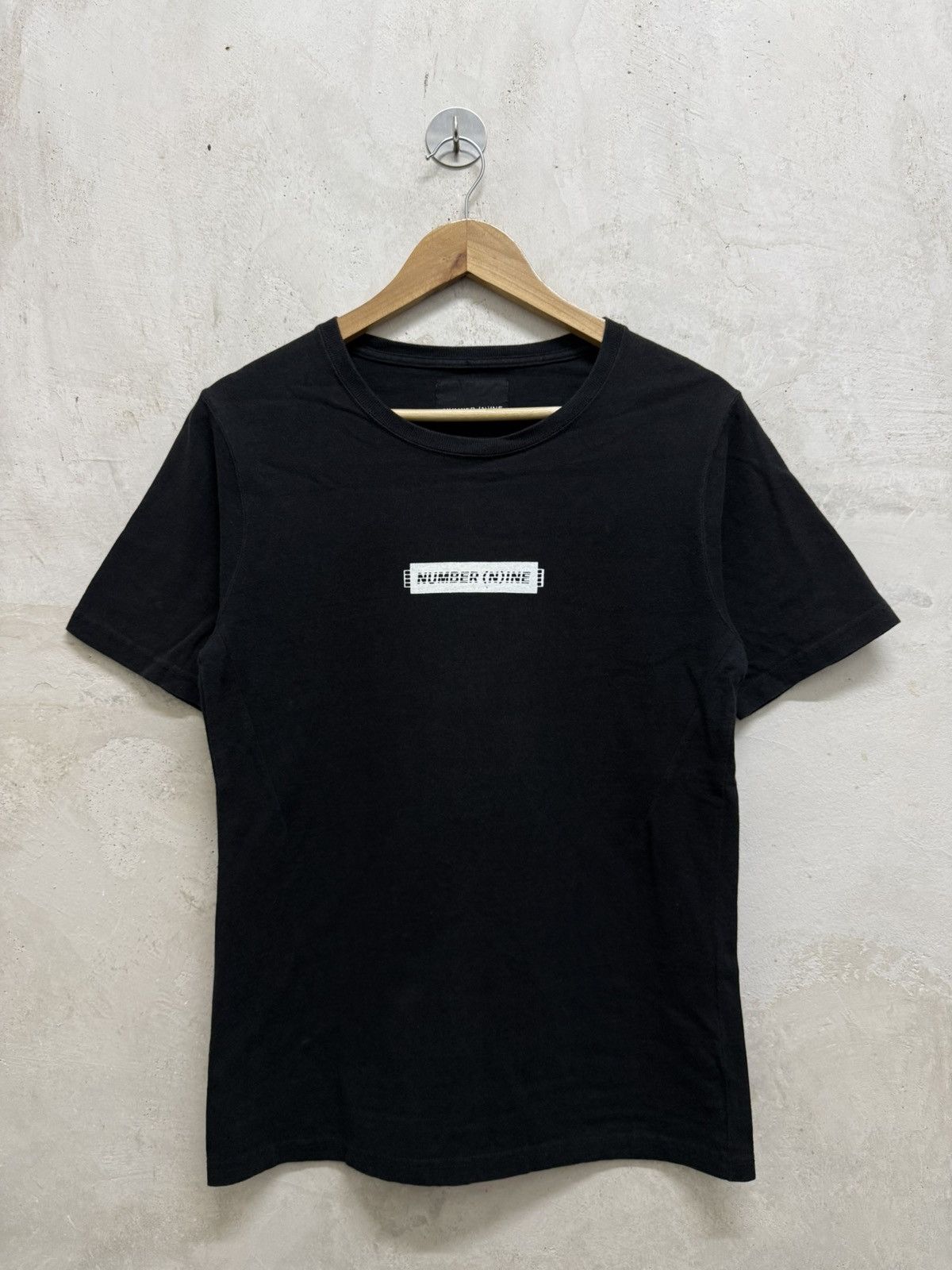 Number (N)ine Number Nine Box Logo Spell Out Tshirt Size US S / EU 44-46 / 1 - 1 Thumbnail