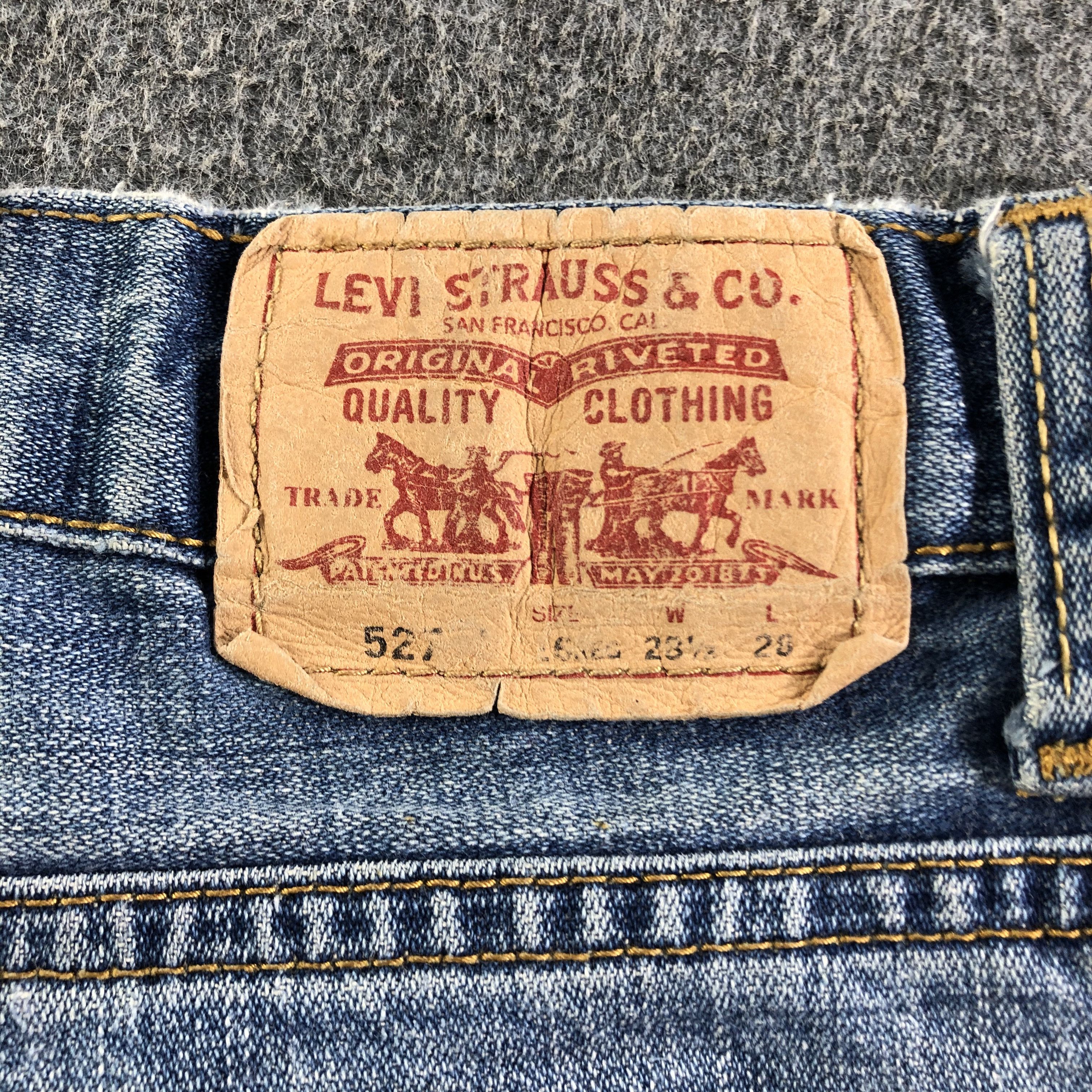 Levi's Vintage Blue Wash Levis 527 Jeans-J3714 Size US 30 / EU 46 - 5 Thumbnail