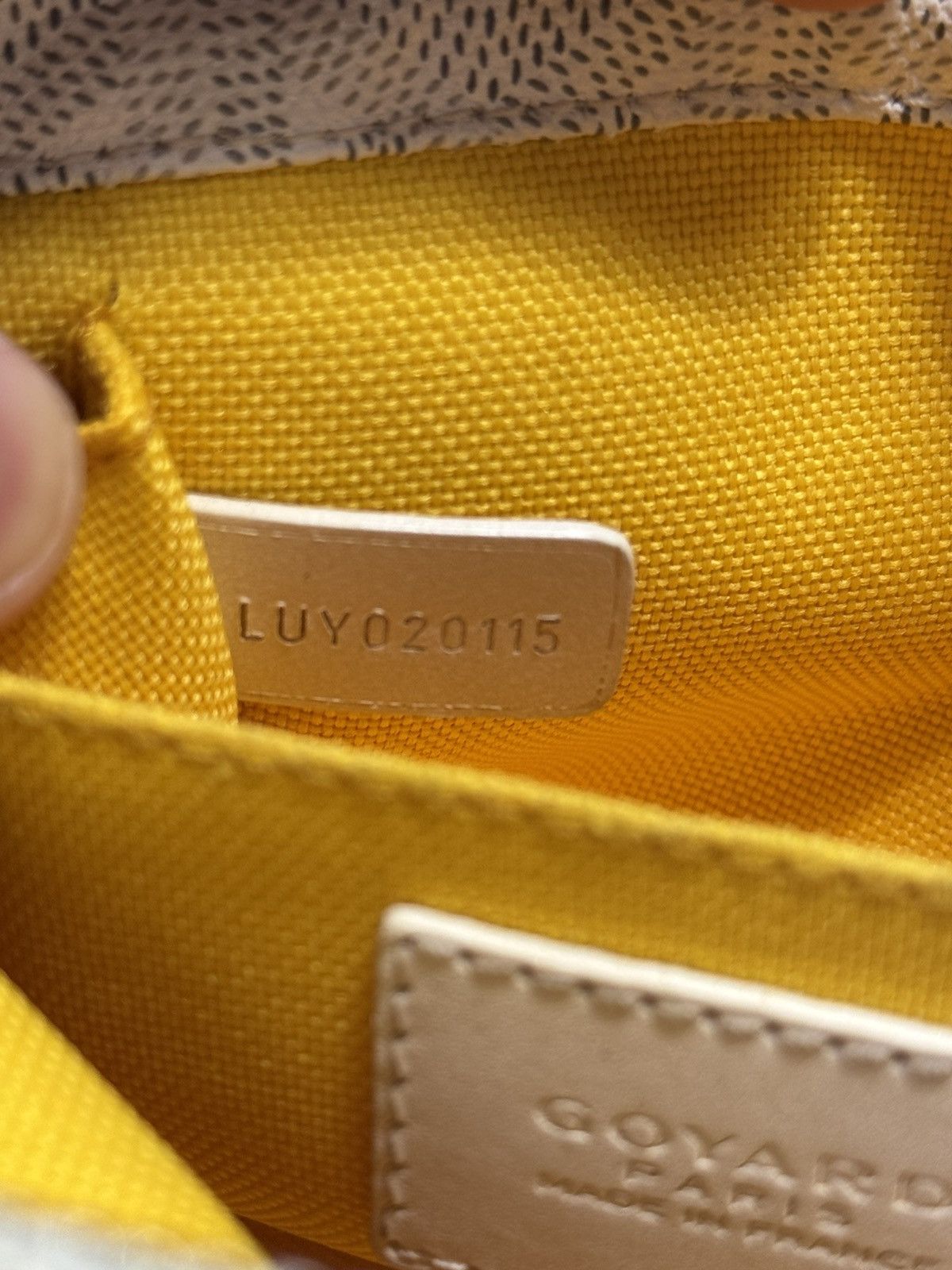 Goyard Goyapd Miroir Pouch Bag Size ONE SIZE - 6 Thumbnail