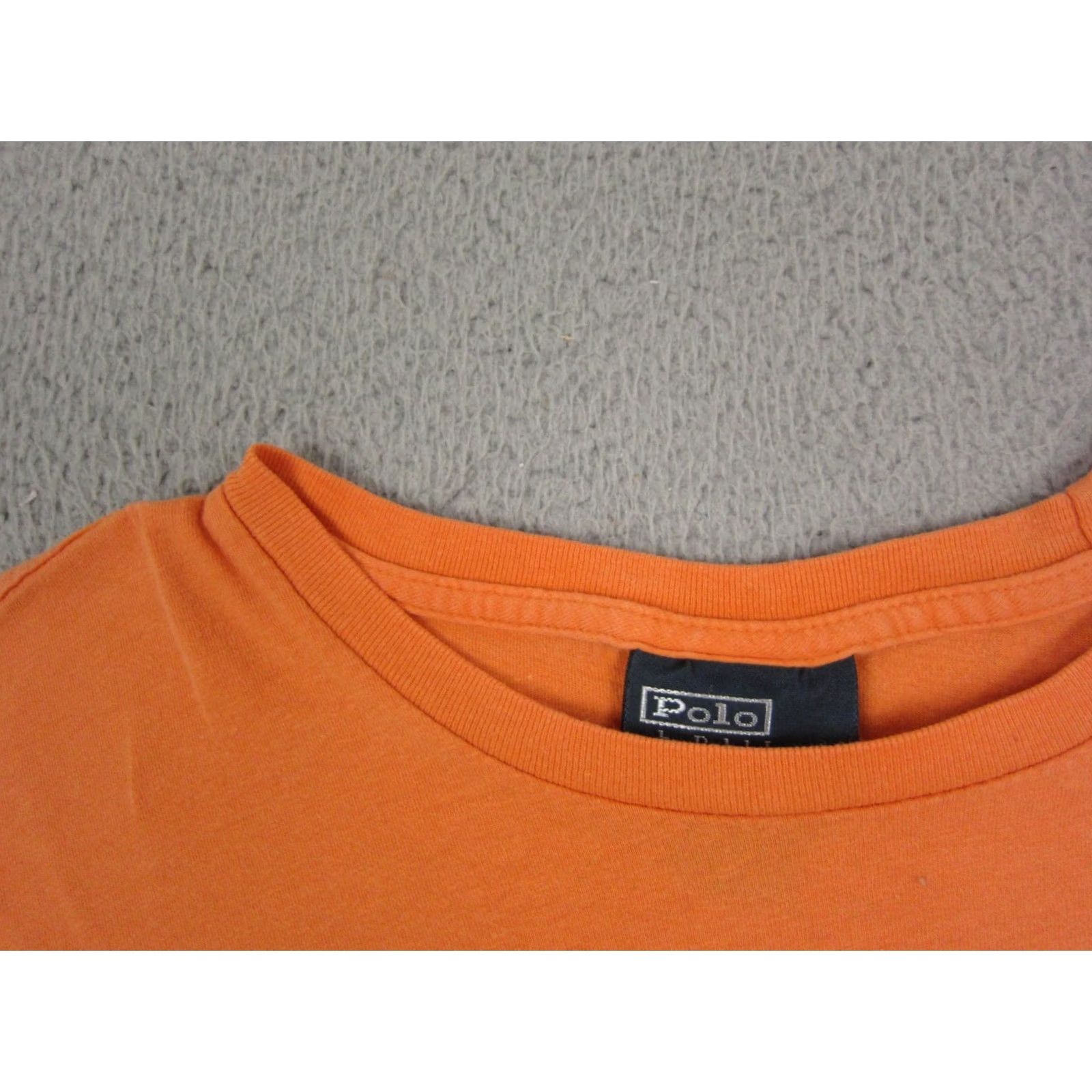 Polo Ralph Lauren Polo Ralph Lauren Shirt Mens Small Orange Blue Pony Short Sleeve Size US S / EU 44-46 / 1 - 4 Thumbnail