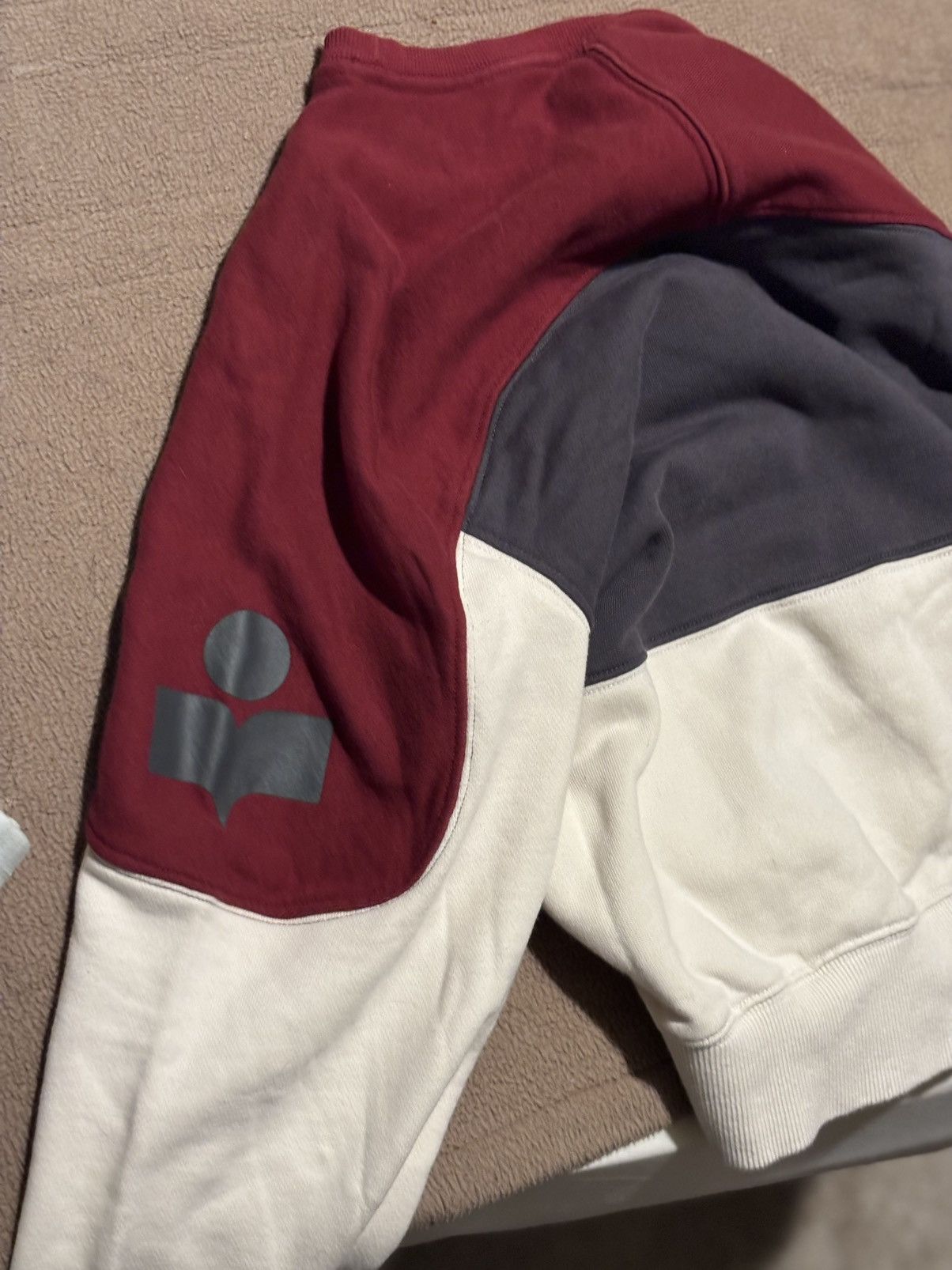 Isabel Marant Isabel Marant colorblock Logo Sweatshirt xs-s Size XS / US 0-2 / IT 36-38 - 3 Thumbnail