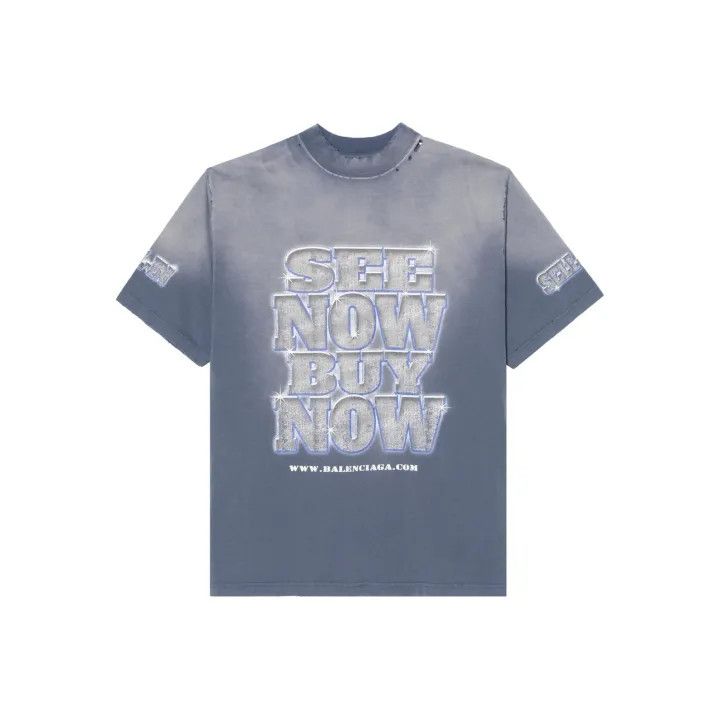 Balenciaga Balenciaga Letter Print Short Sleeve T-Shirt Size US XS / EU 42 / 0 - 1 Thumbnail