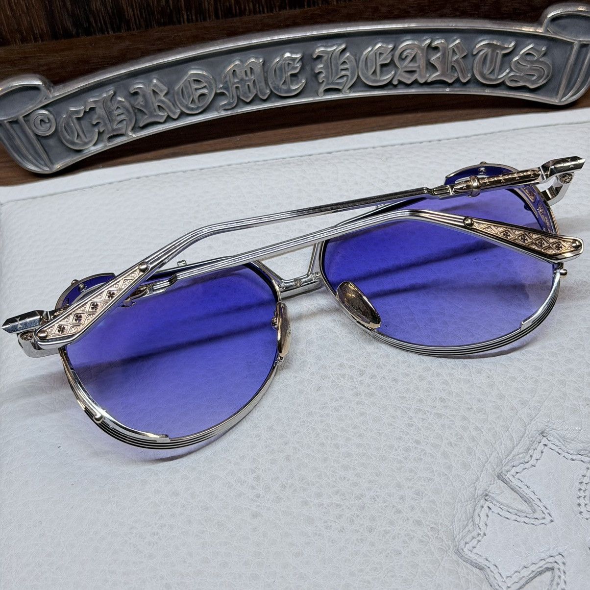 Chrome Hearts Chrome Hearts BOXEBEN 1/1 Sunglasses Size ONE SIZE - 2 Thumbnail