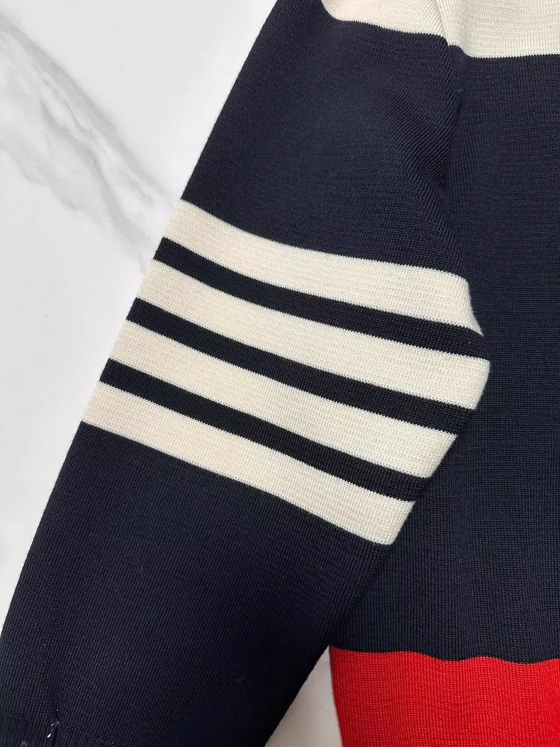 Thom Browne Thom Browne Three-colored sweater Size US L / EU 52-54 / 3 - 7 Thumbnail