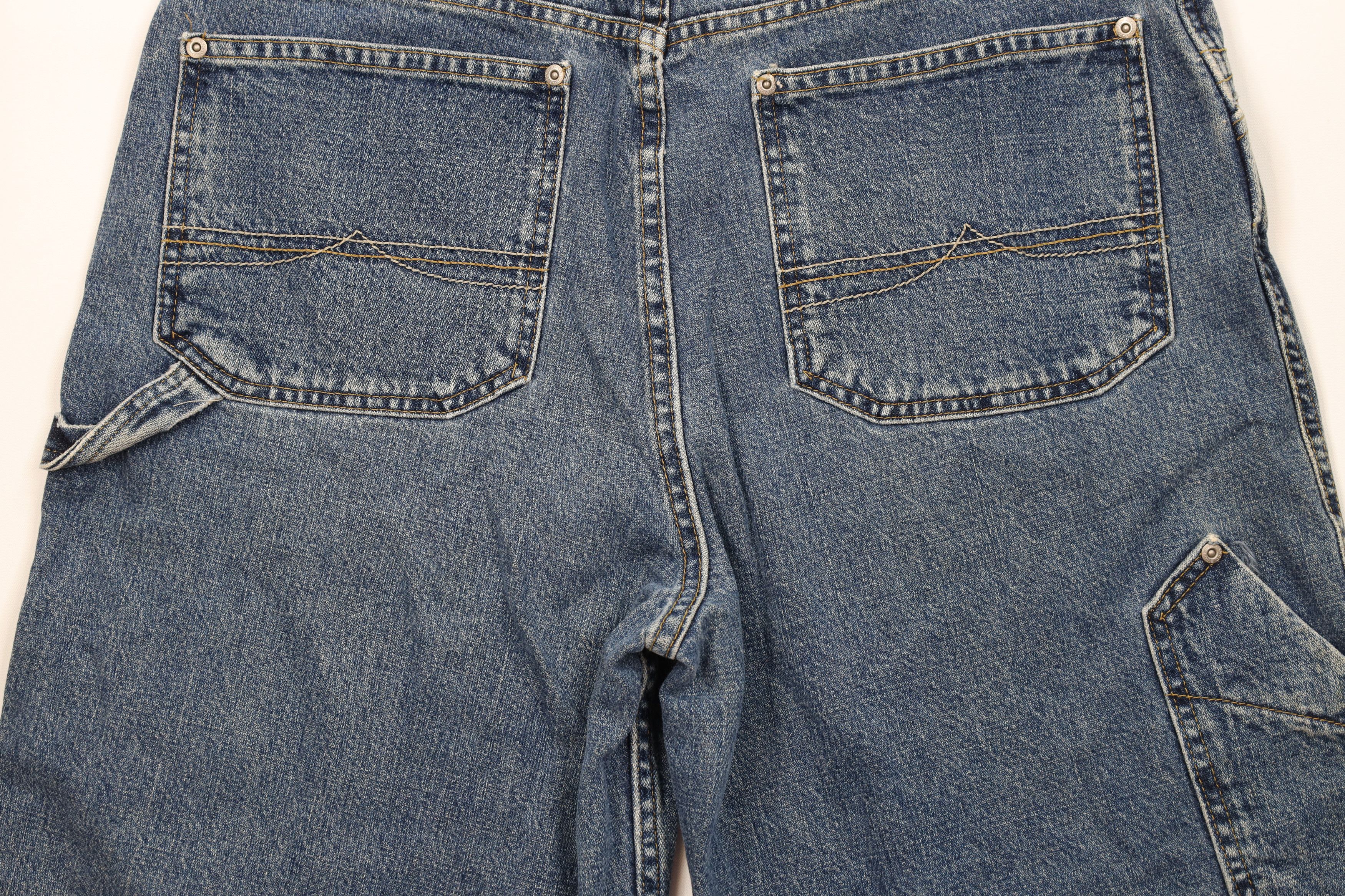 Vintage Vintage 90s Streetwear Baggy Fit Dungaree Denim Shorts Jorts Size US 36 / EU 52 - 12 Thumbnail