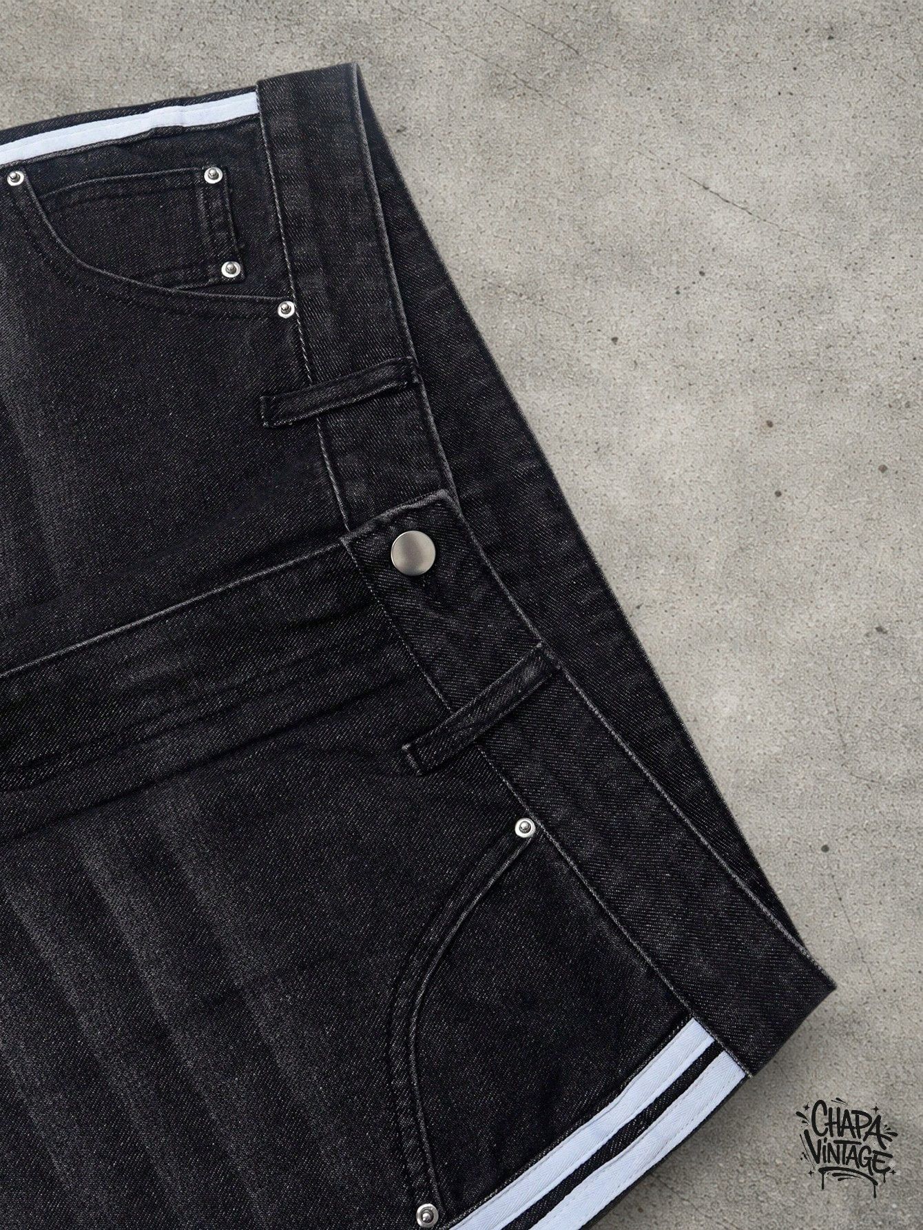 Japanese Brand Loose fit washed jeans Size US 32 / EU 48 - 4 Thumbnail