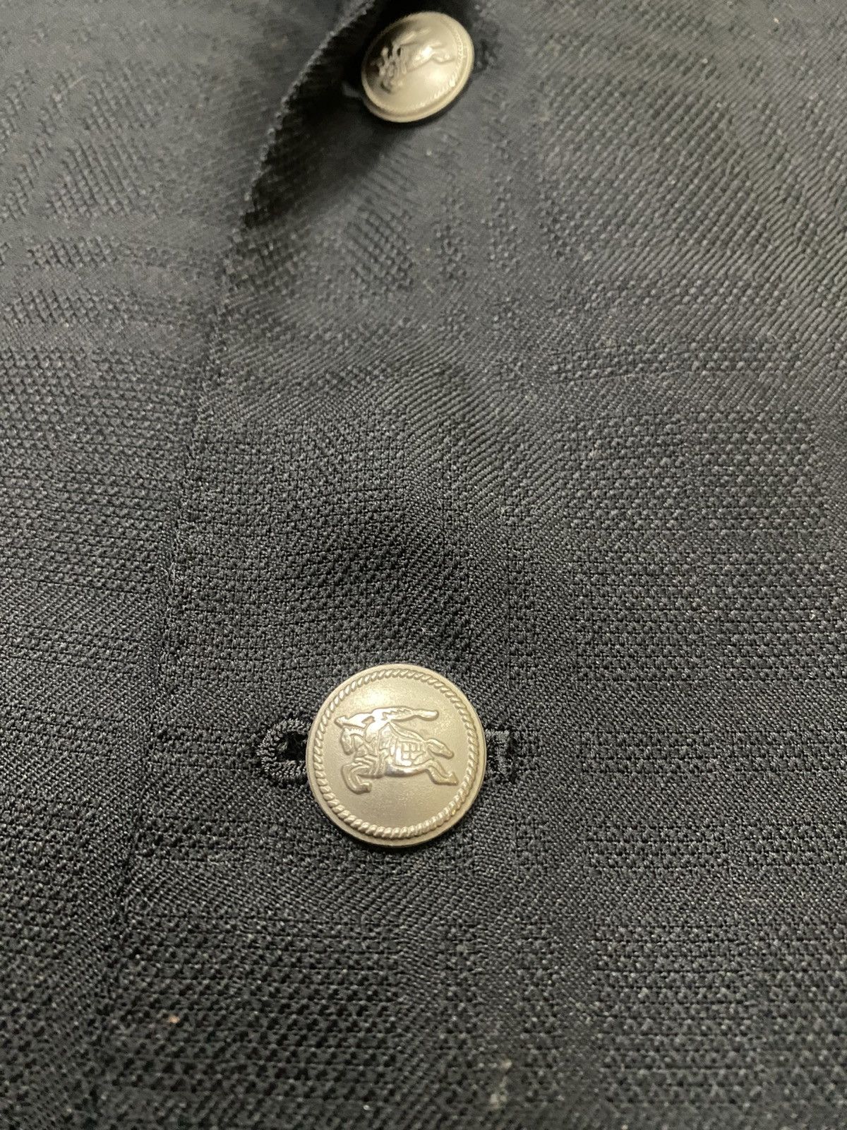 Burberry × Designer Burberrys metal button blazer coat Size US L / EU 52-54 / 3 - 14 Thumbnail