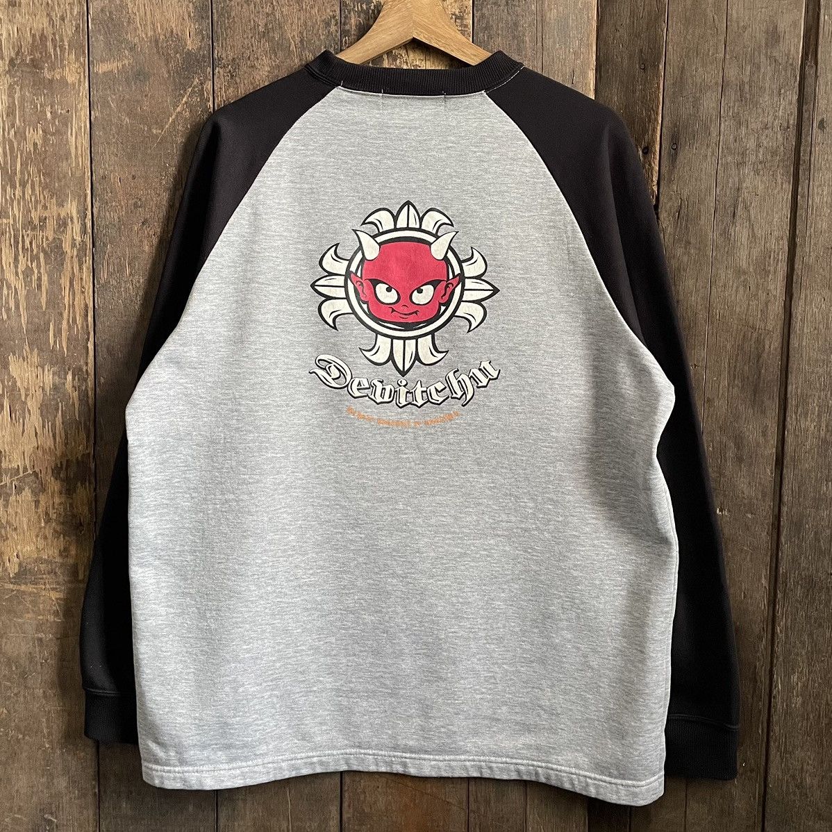 Japanese Brand × Vintage Vintage Devitchu Crewneck Sweatshirt Size US L / EU 52-54 / 3 - 9 Thumbnail