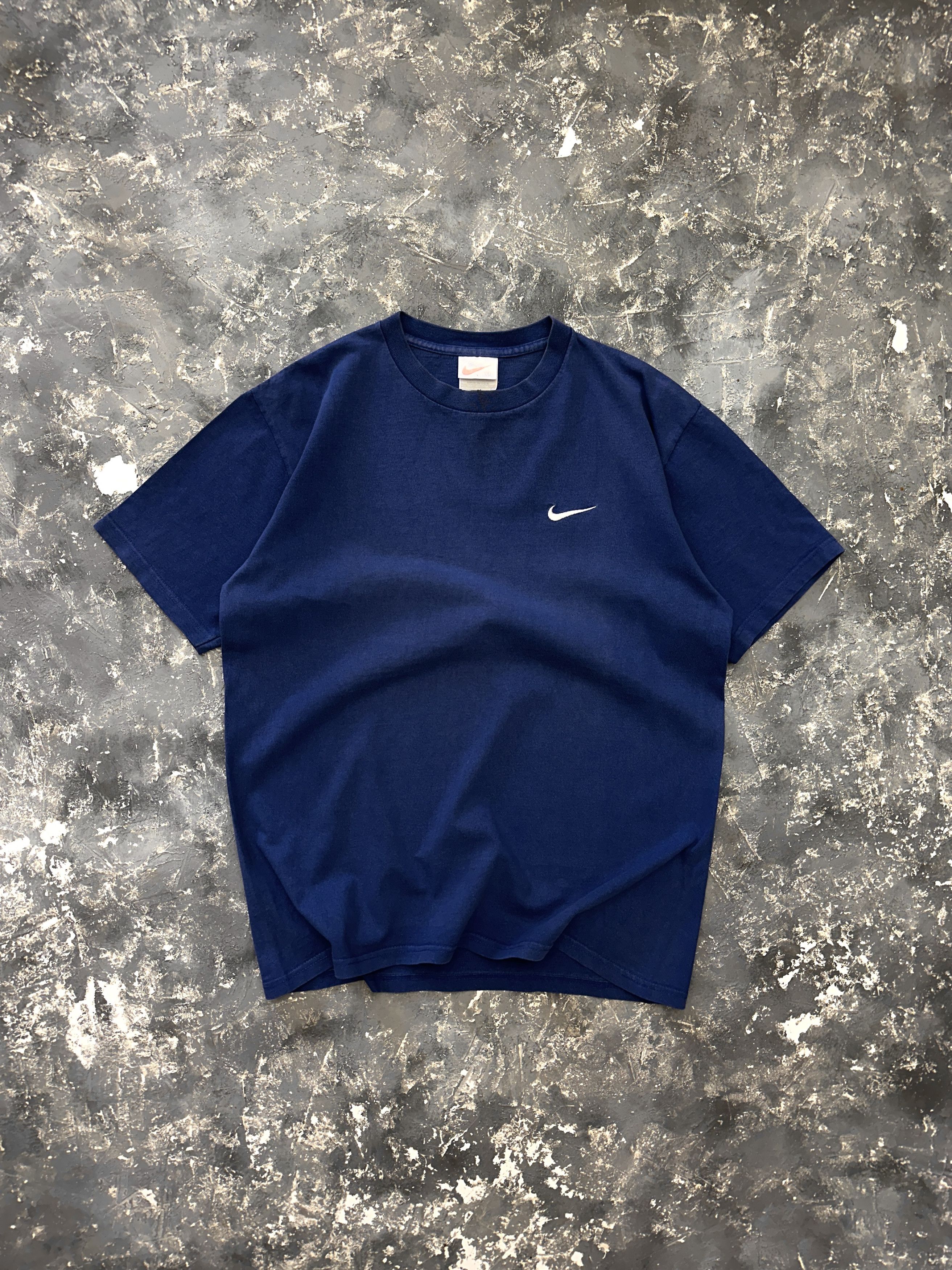 Nike × Vintage vintage 90s nike swoosh basic shirt Size US M / EU 48-50 / 2 - 1 Thumbnail