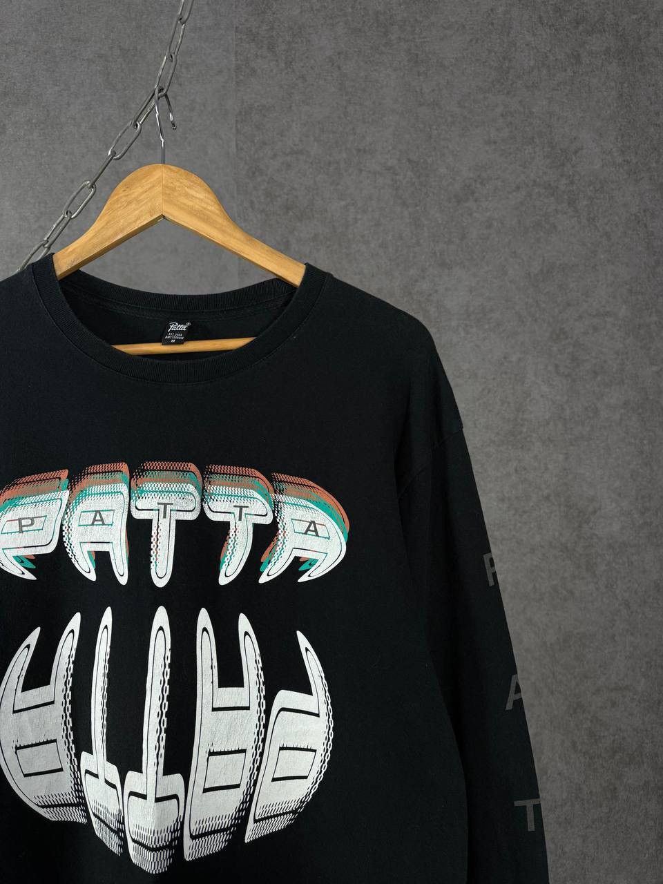 Patta Patta designer overprinted longsleeve Size US M / EU 48-50 / 2 - 2 Thumbnail