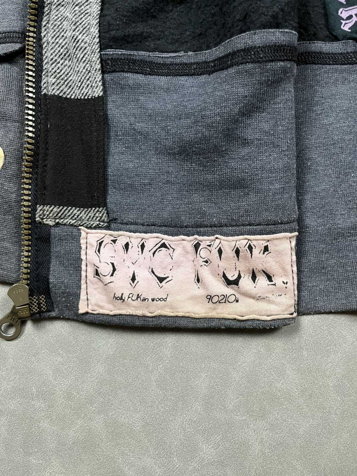 If Six Was Nine RARE syc fuk skeleton zip hoodie Size US S / EU 44-46 / 1 - 11 Thumbnail