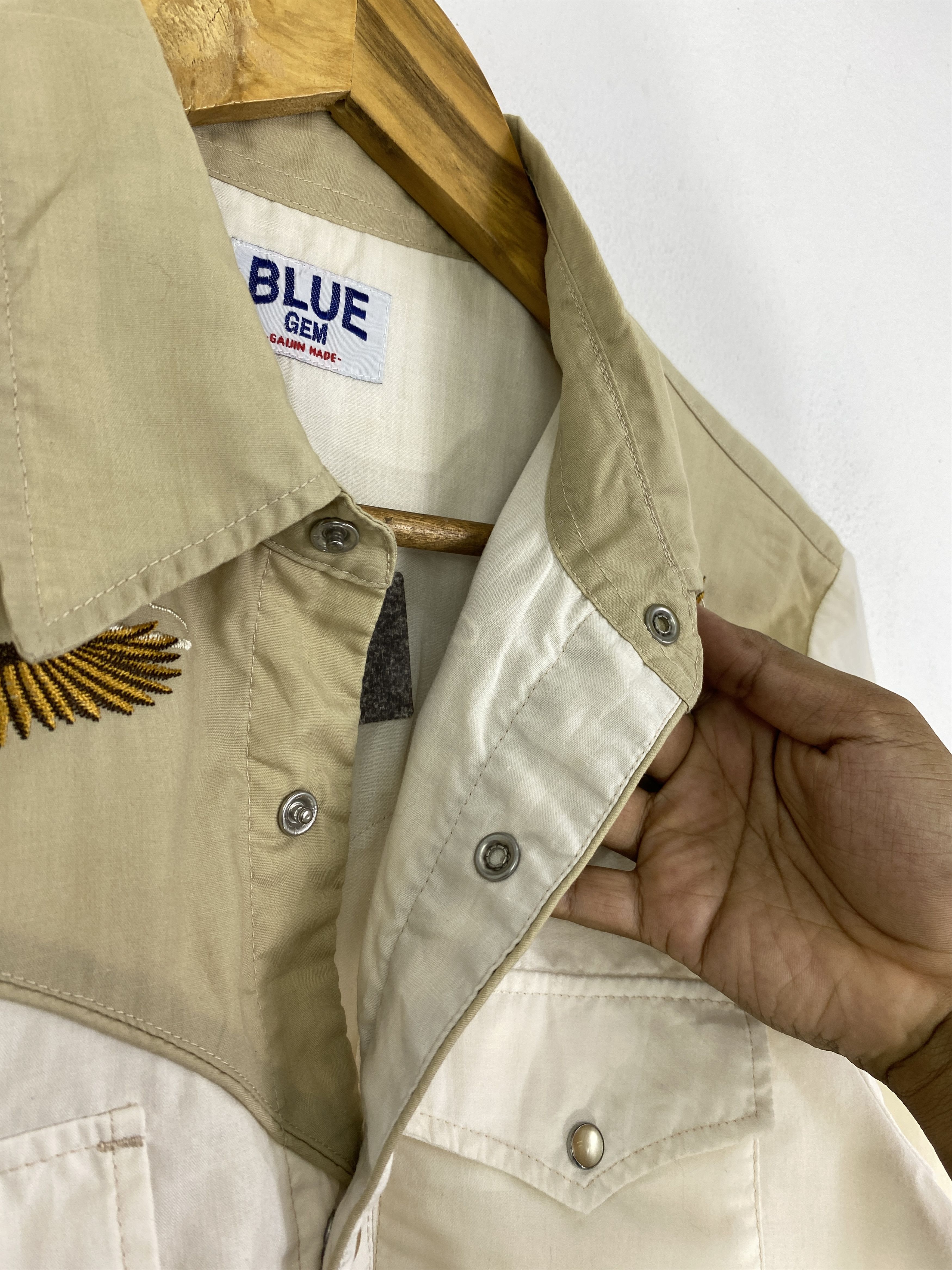 Japanese Brand Vintage Japanese Brand Western Style Shirt TA0713 Size US M / EU 48-50 / 2 - 10 Thumbnail