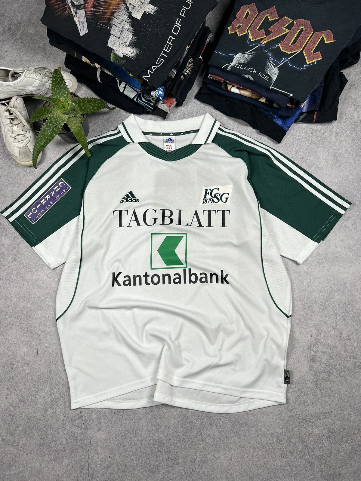 Adidas Soccer Jersey Vintage Vintage St Gallen 2000 Switzerland Soccer Football Jersey Grailed