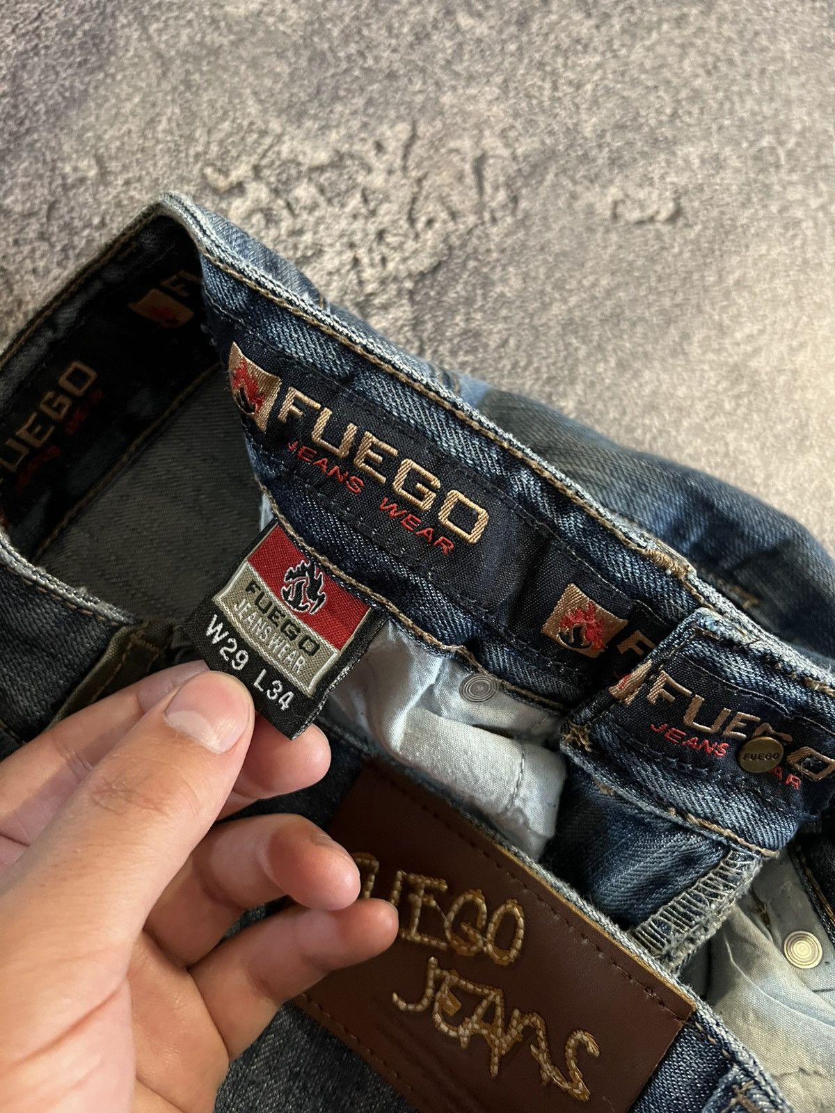Vintage RARE Vintage Streetwear Jeans / Swag Drip Archive Baggy Size US 34 / EU 50 - 6 Thumbnail