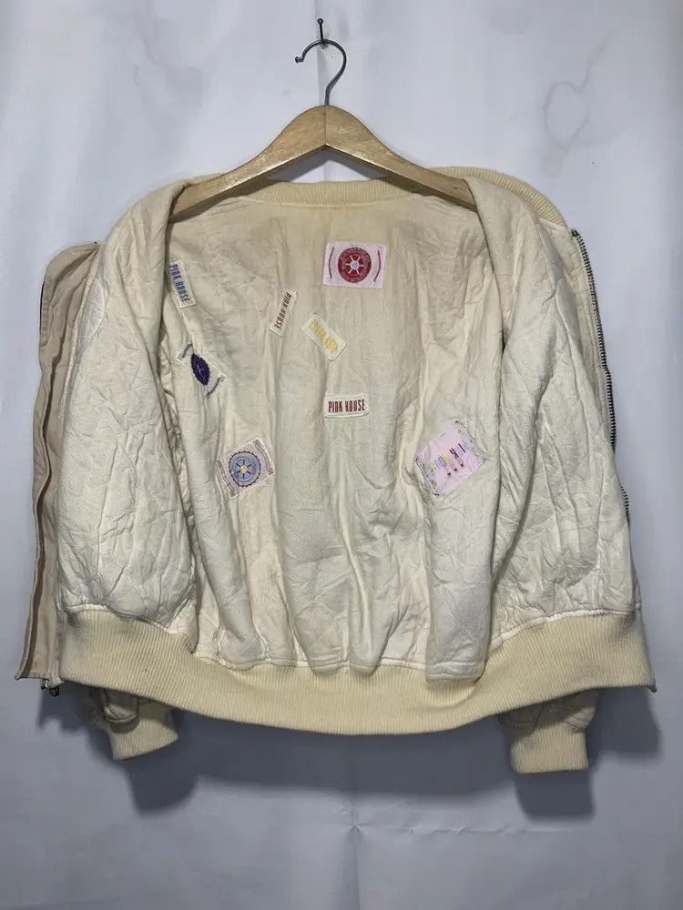 Pink House 1990s Pink House multiple patch MA-1 Bomber jacket Size US M / EU 48-50 / 2 - 2 Thumbnail