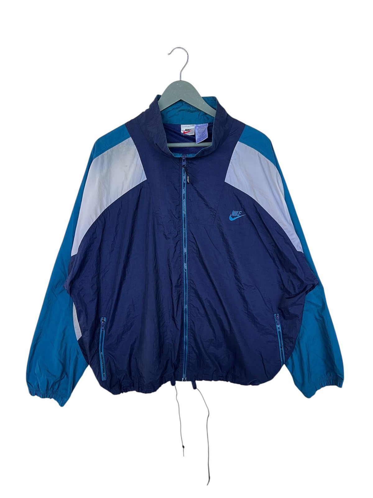 Nike Vintage 90s Nike Windbreaker Jacket Size US XL / EU 56 / 4 - 1 Thumbnail