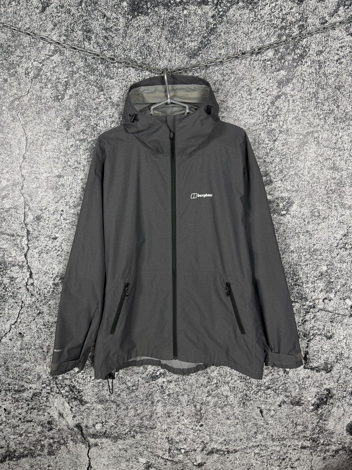 Berghaus Berghaus Lightweight Jacket Waterproof Windbreaker Gray XXL Size US XXL / EU 58 / 5 - 1 Thumbnail