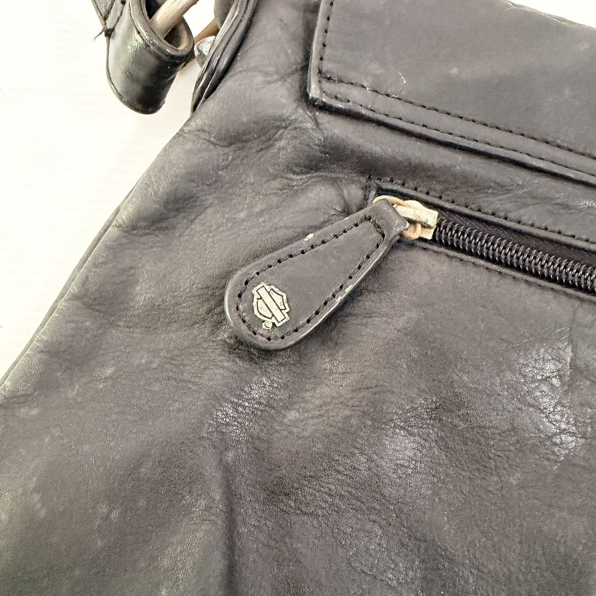 Harley Davidson Harley Davidson Leather Mesengger Bag Size ONE SIZE - 6 Thumbnail