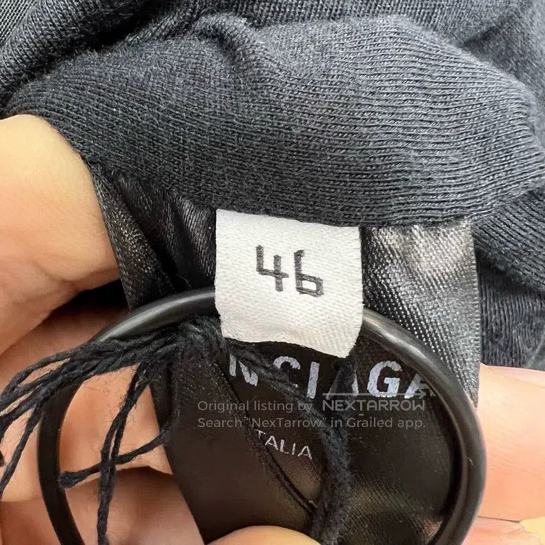 Balenciaga Balenciaga Black Nylon Rock Band Series Lightning Flame Le Size US S / EU 44-46 / 1 - 4 Thumbnail