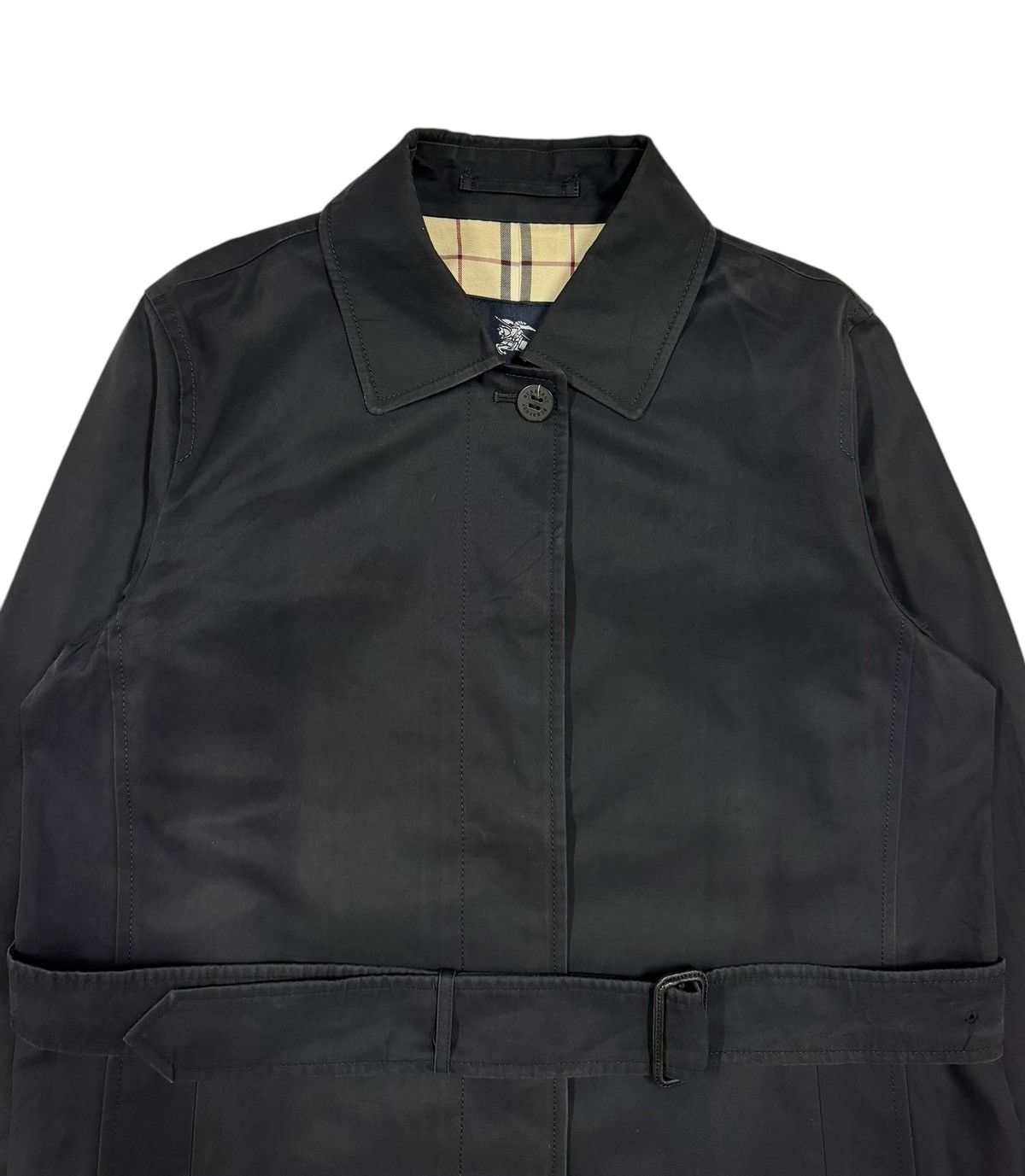 Burberry Authentic🔥Burberry London Parka Black Novacheck Inner Jacket Size US S / EU 44-46 / 1 - 7 Thumbnail