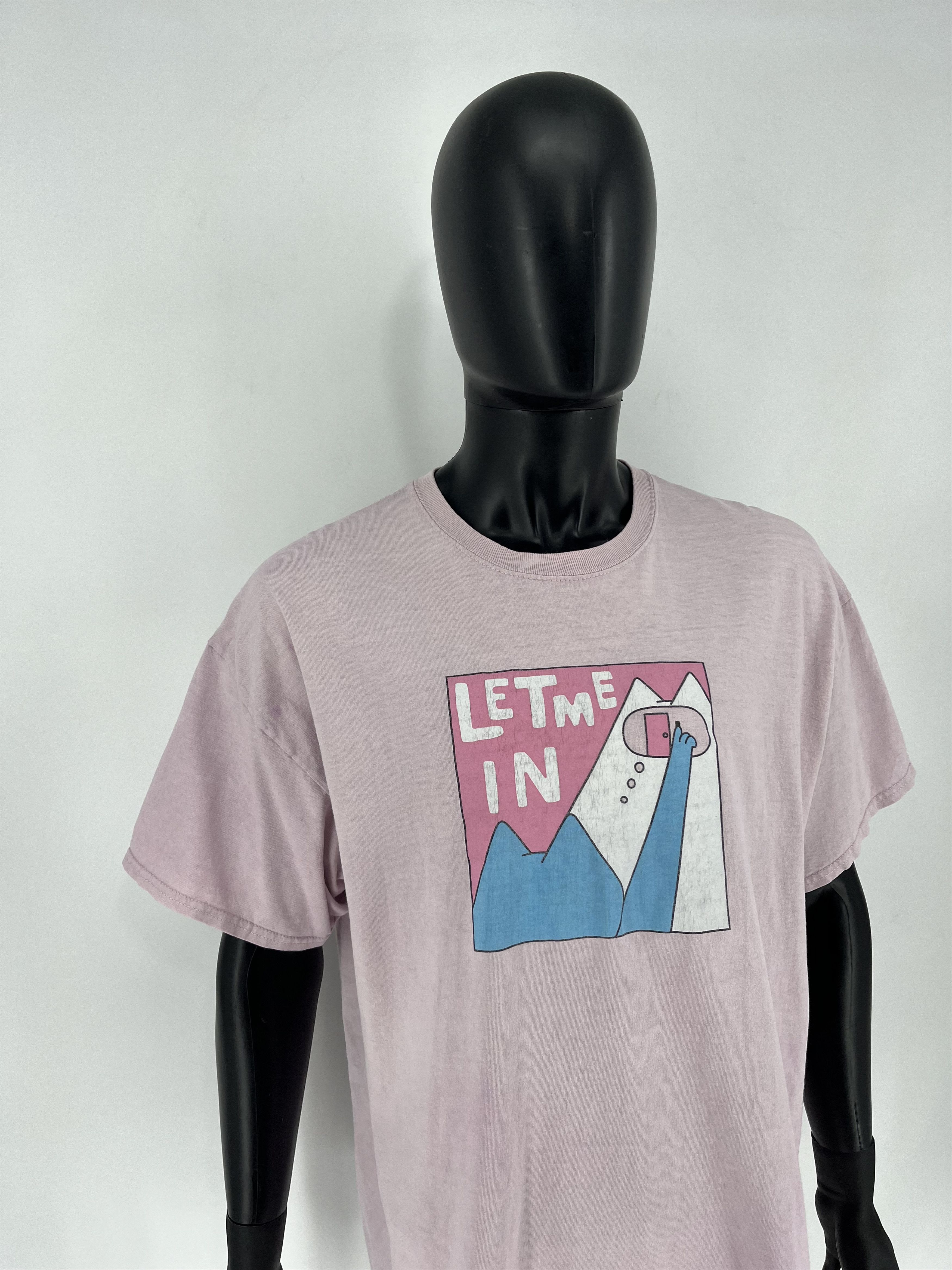RIPNDIP Vintage Leon Karssen Cat "let Me In” Pink T-Shirts Size XXL Size US XXL / EU 58 / 5 - 4 Thumbnail