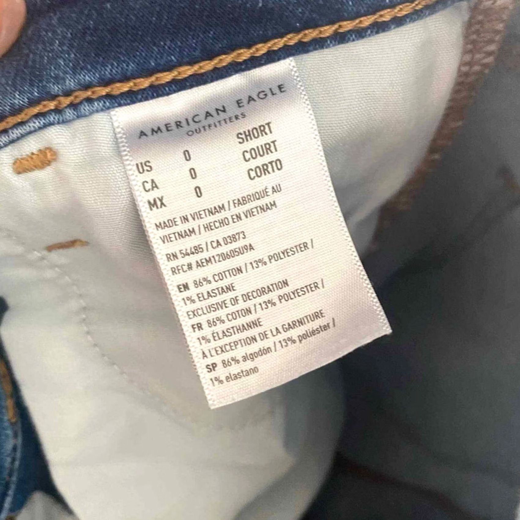 American Eagle Outfitters VINTAGE? No. Size 25" / US 0 / IT 36 - 4 Thumbnail