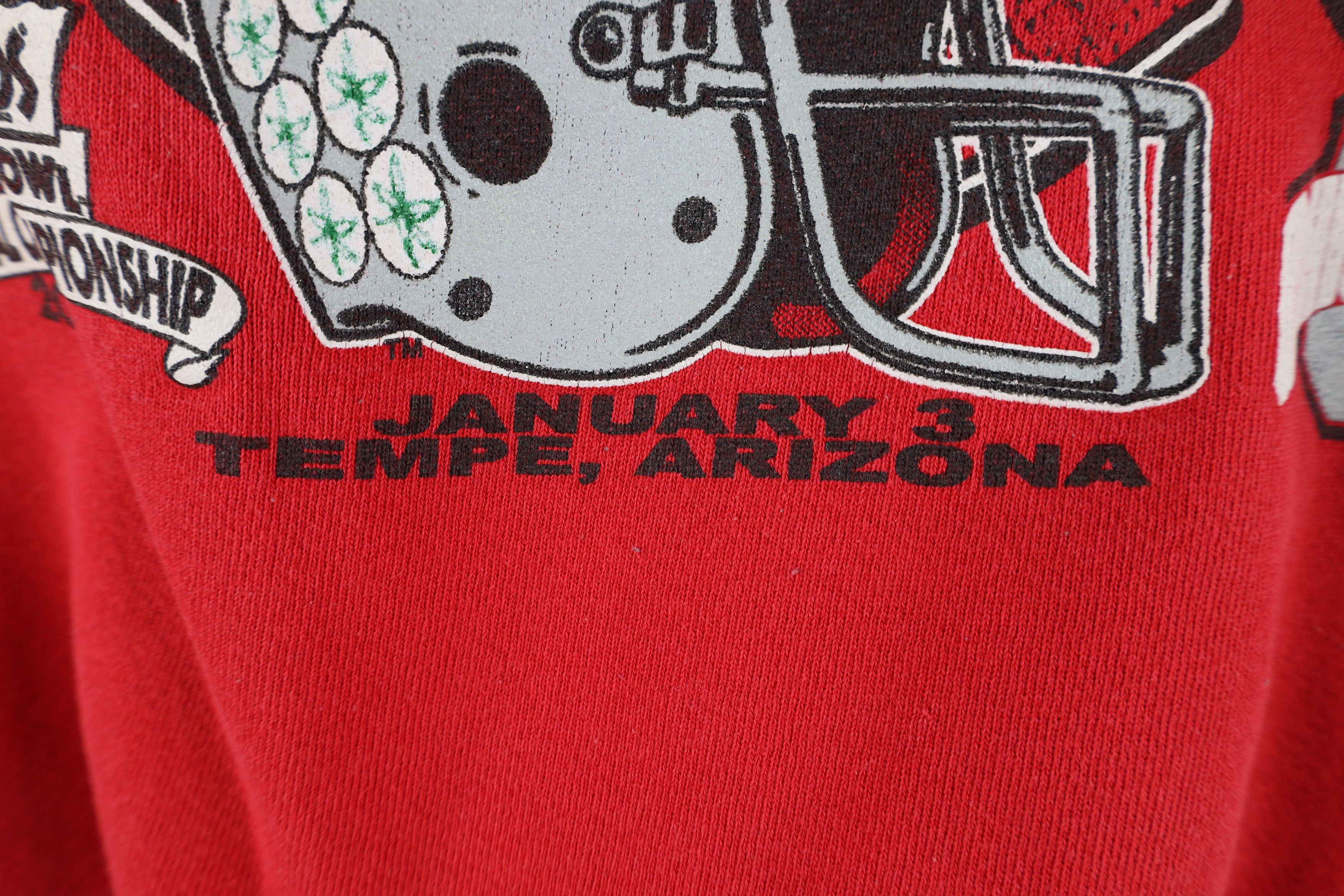 Vintage Vintage Champs Ohio State University Football Sweatshirt Red Size M / US 6-8 / IT 42-44 - 6 Thumbnail