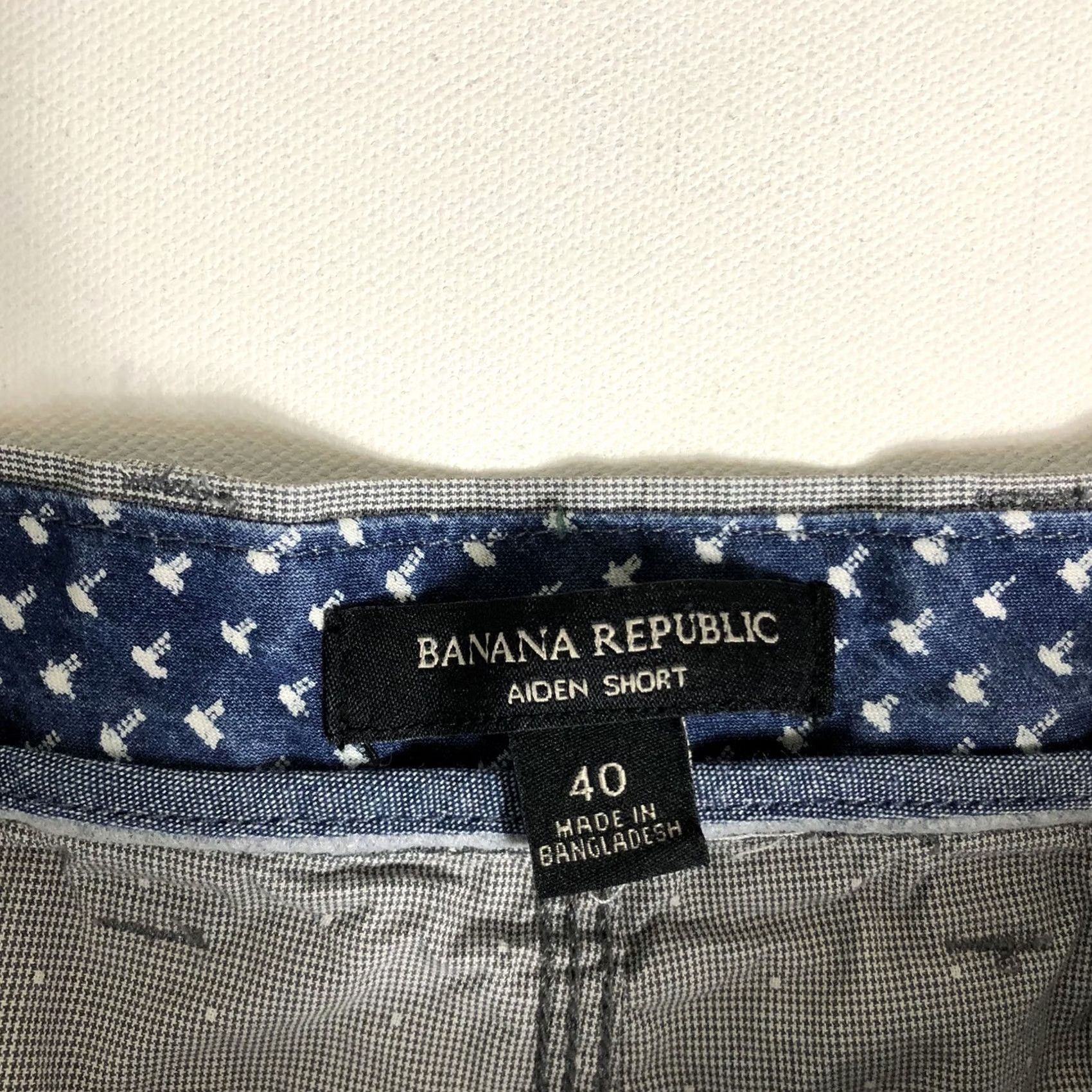 Banana Republic Banana Republic Mens Aiden Chino Shorts Flat Front Gray Size 40 H24 Regular Adult Mens Size US 40 / EU 56 - 4 Thumbnail