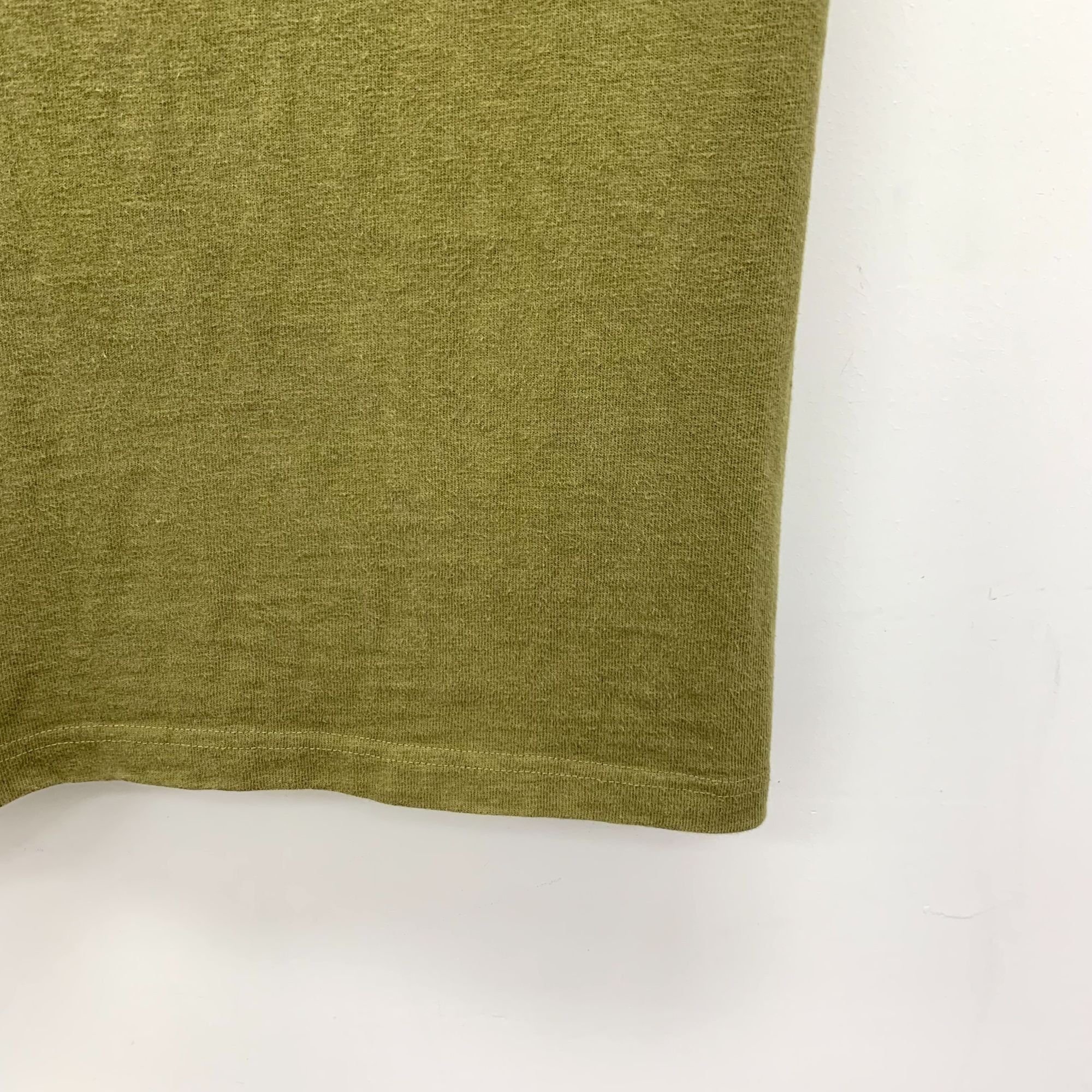 Dior Dior Khaki Green Floral Logo Embroidered Cotton Crewneck T-S Size US XS / EU 42 / 0 - 6 Thumbnail