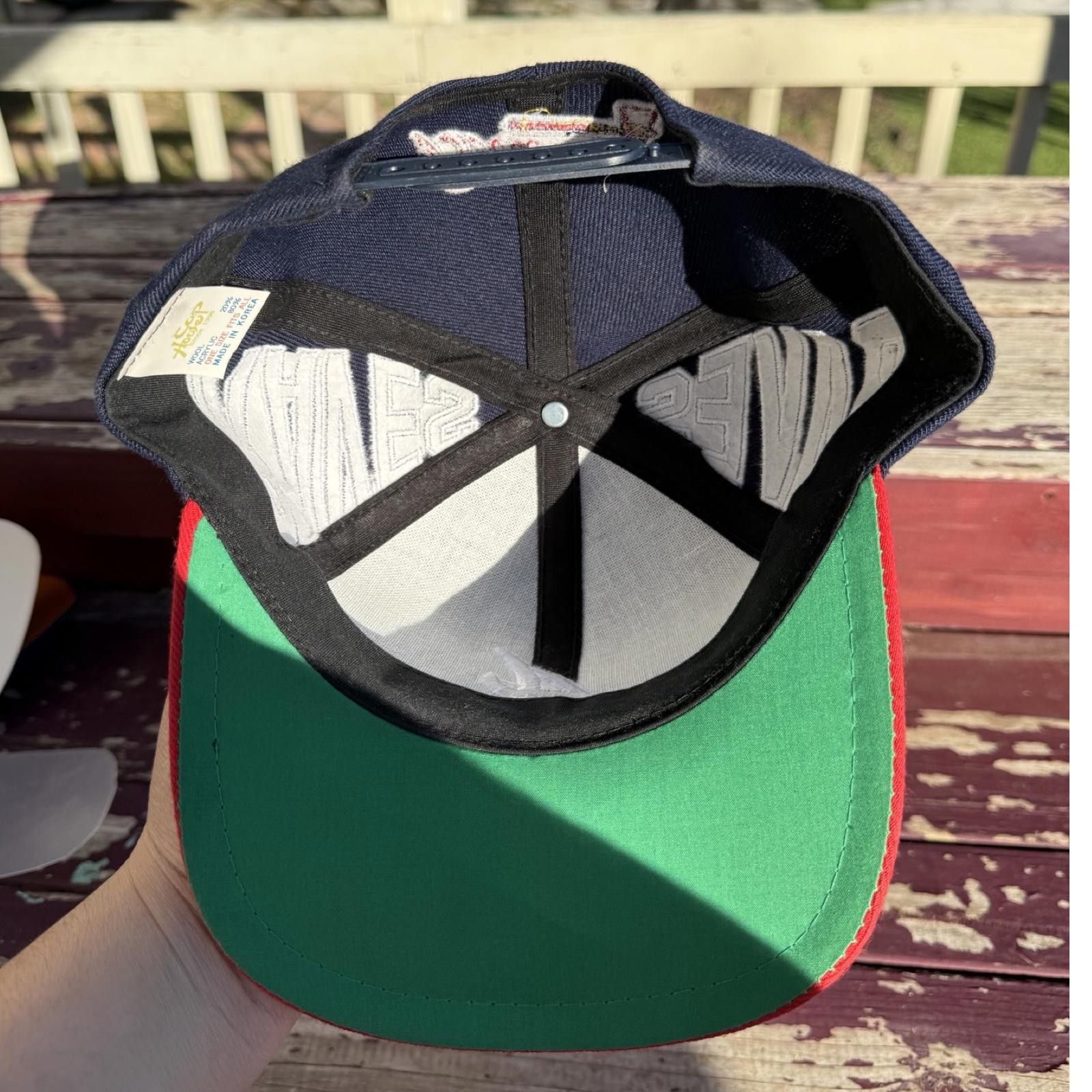 Designer 90s Atlanta Braves Hat Size ONE SIZE - 7 Thumbnail
