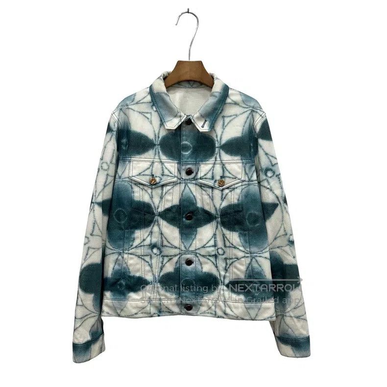 Louis Vuitton Louis Vuitton Denim tie-dyed jacket Size US M / EU 48-50 / 2 - 1 Thumbnail