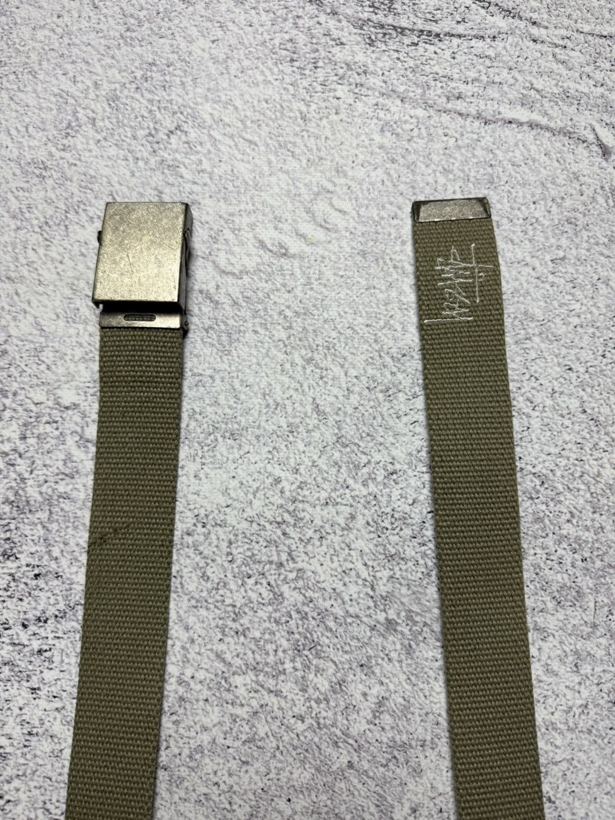 Stussy Vintage Stussy Cotton Belt Logo Y2k Avant Garde Style Rare Size ONE SIZE - 10 Thumbnail