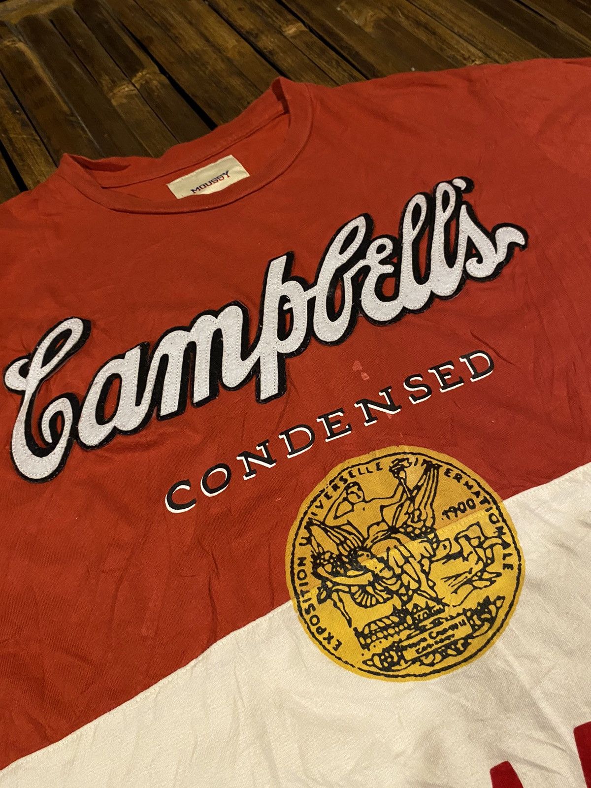 MOUSSY VINTAGE MOUSSY CAMPBELLS TSHIRT Size US XL / EU 56 / 4 - 3 Thumbnail