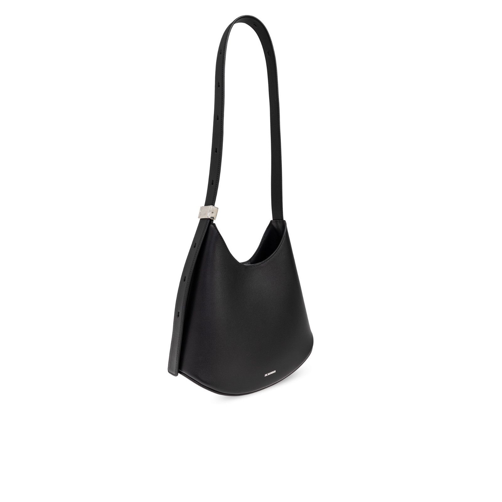 Jil Sander JIL SANDER Black Leather Shoulder Bag New & Authentic Size ONE SIZE - 3 Thumbnail