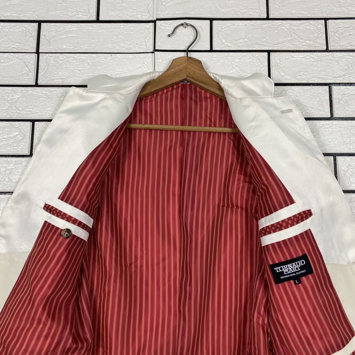 Hysteric Glamour 📌Vintage Chore Jacket Tornado Mart Lining Striped Size US L / EU 52-54 / 3 - 15 Thumbnail