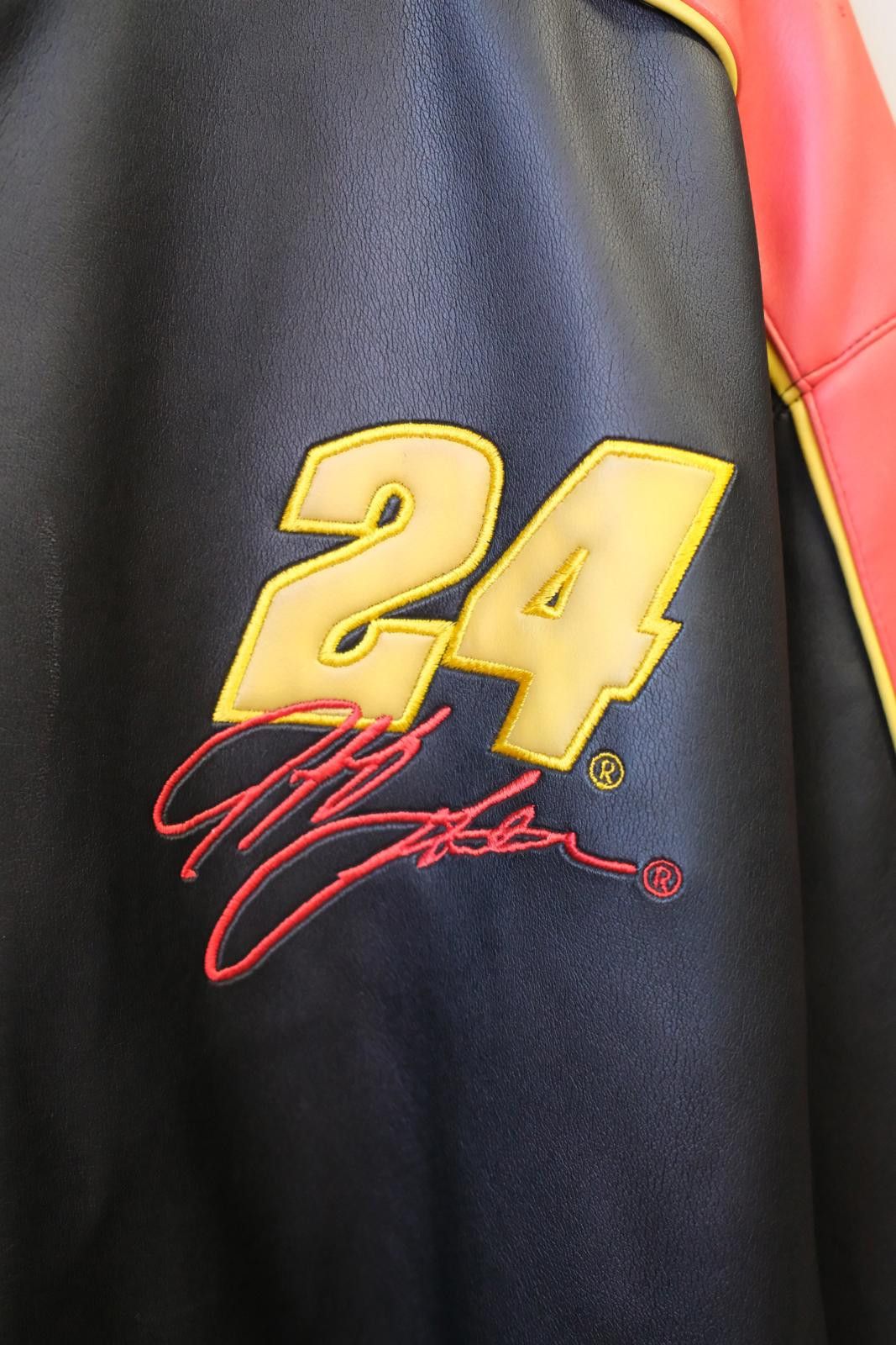 Winners Circle 90's Winner's Circle DuPont Jeff Gordon #24 Leather Jacket Size XXL / US 16-18 / IT 52-54 - 3 Thumbnail