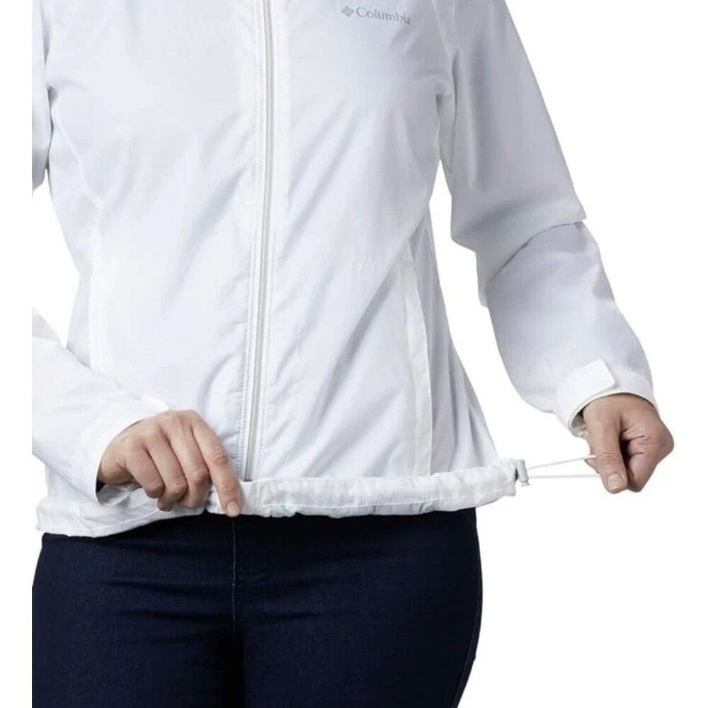 Columbia Columbia Switchback III Rain Jacket Womens Packable Hooded Size M / US 6-8 / IT 42-44 - 3 Thumbnail