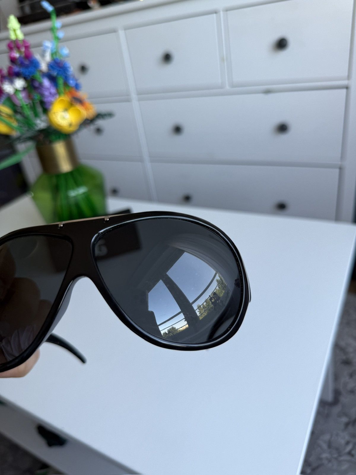 Dolce & Gabbana Vintage Dolce & Gabbana oversized sunglasses archive opium Size ONE SIZE - 9 Thumbnail