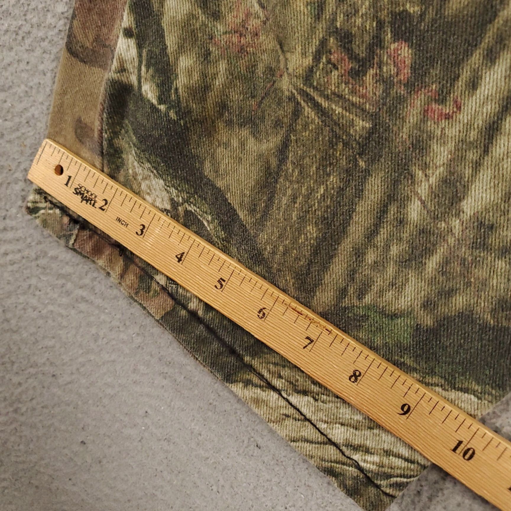 Wrangler VINTAGE Wrangler Camo Jeans Mens 38 Hemmed 38x26 Mossy Oak Break Up Camoflauge Denim 5-Pocket Mens Jeans Size US 38 / EU 54 - 5 Thumbnail