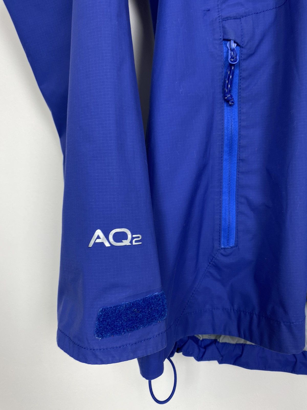 Berghaus Berghaus AQ2 Nylon Hooded Outdoor Jacket Gorpcore Logo Blue Size XL / US 12-14 / IT 48-50 - 3 Thumbnail