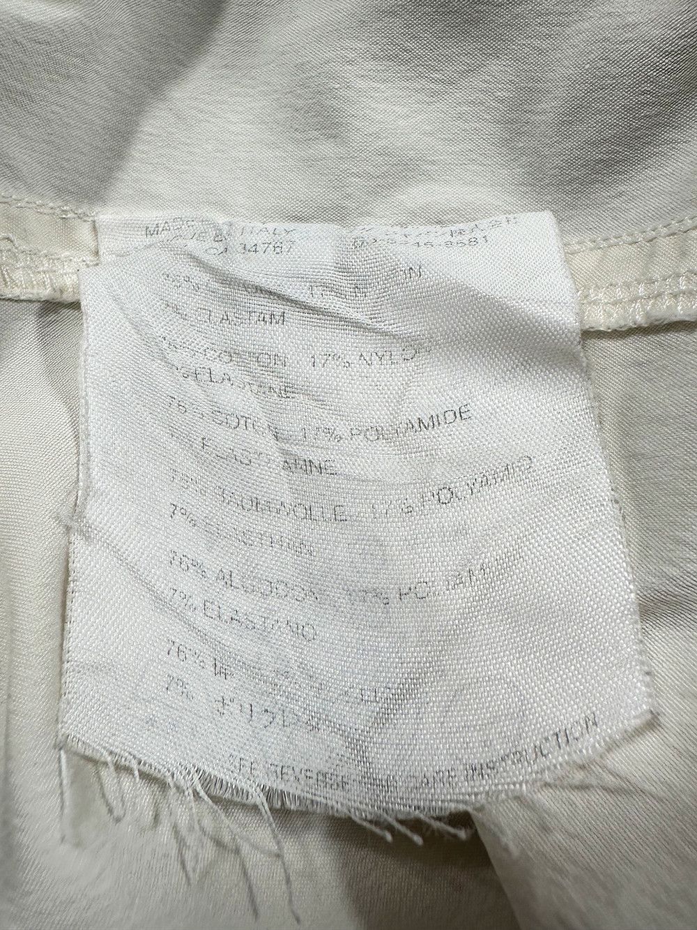 Prada Prada White Aviator Zipper Cargo Capri Pant Size 26" / US 2 / IT 38 - 8 Thumbnail